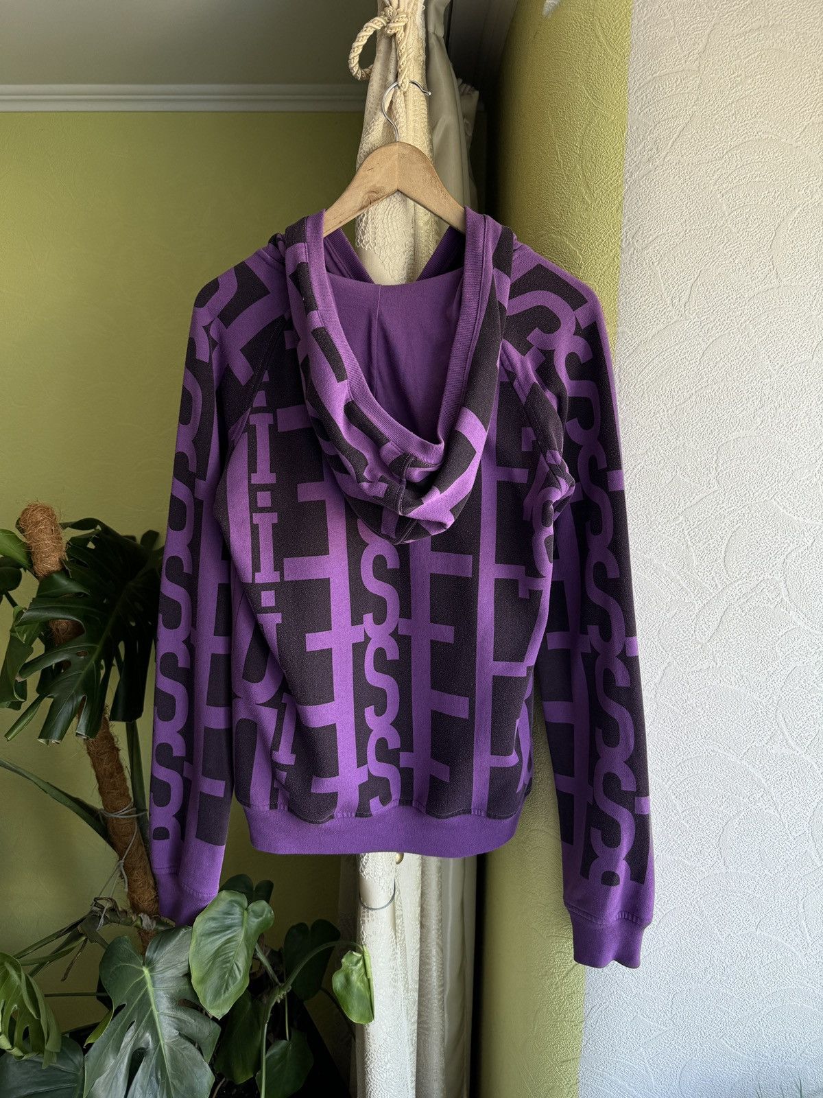 Diesel Vintage 00s Diesel Monogram Spellout avant garde Hoodie y2k Size US L / EU 52-54 / 3 - 4 Thumbnail