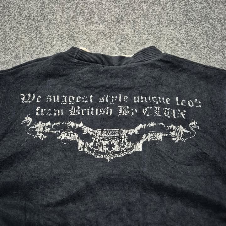 Japanese Brand Y2k poem gothic longsleeve Size US M / EU 48-50 / 2 - 3 Thumbnail
