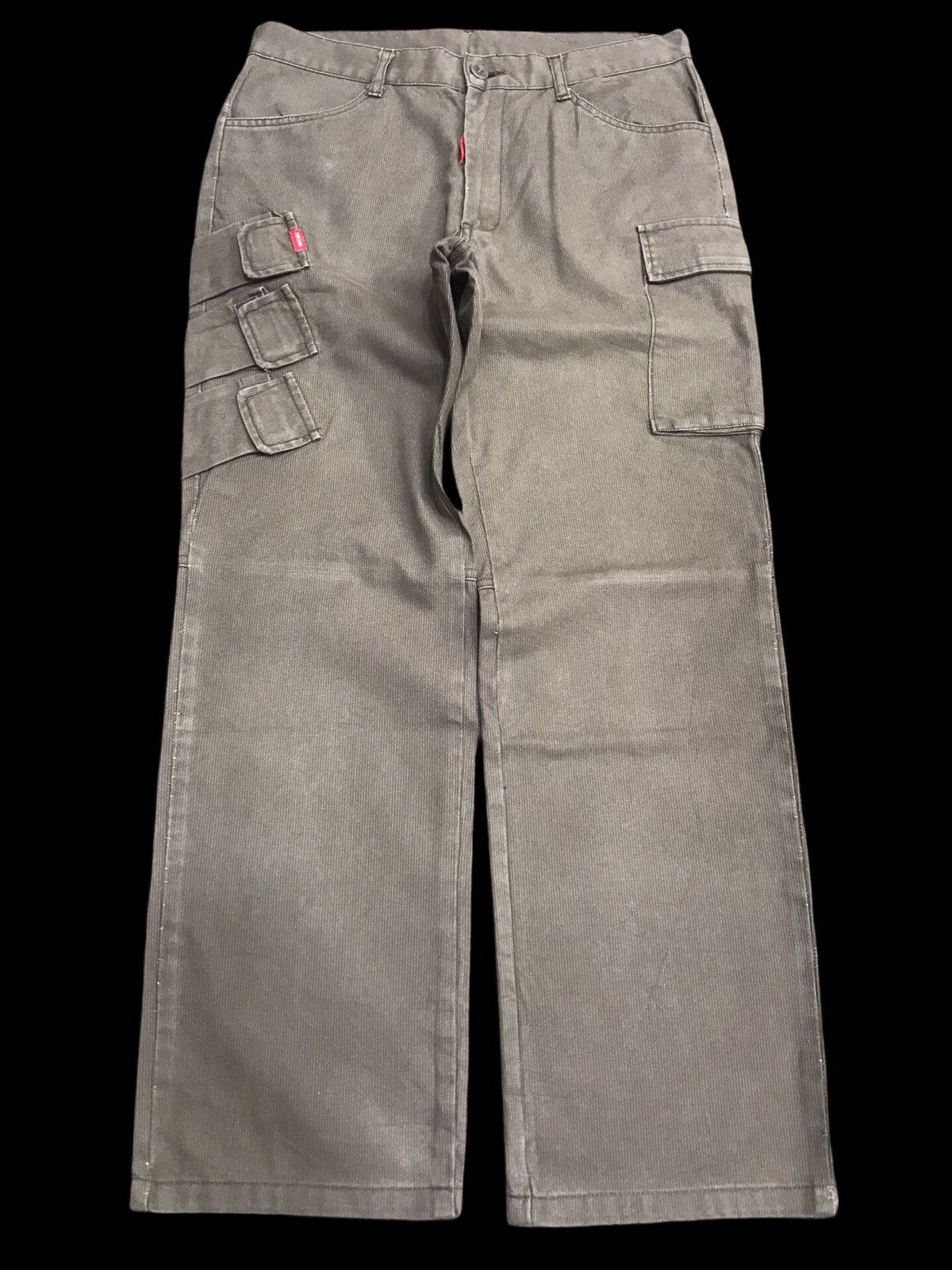 Japanese Brand 291295 HOMME Japan Tactical Number Nine Style Cargo Pant Size US 31 - 1 Thumbnail