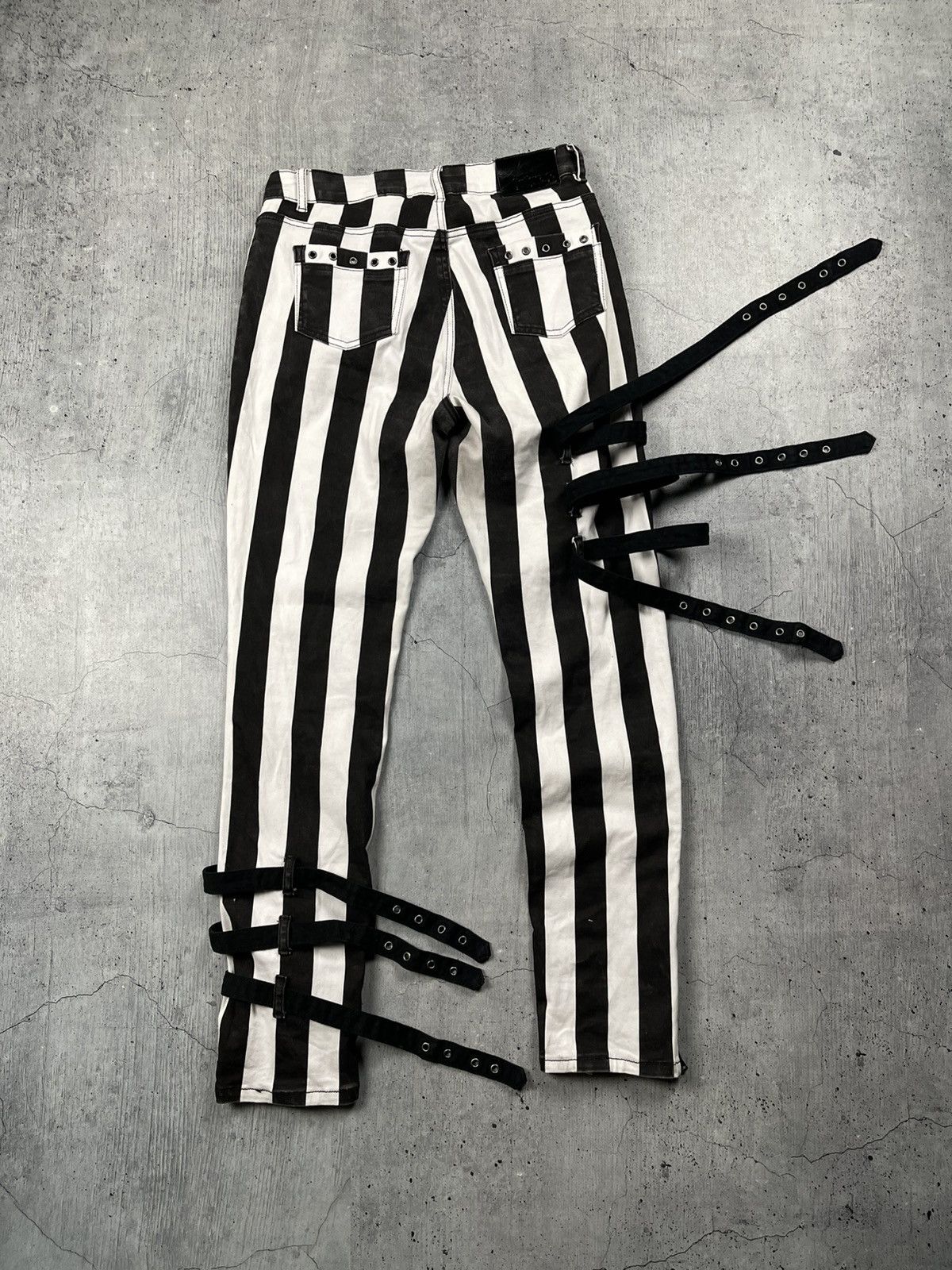 Other 🔥VERY RARE GOTHICANA BY EMP AVANT GARDE BONDAGE PANTS🔥 Size US 29 - 1 Thumbnail