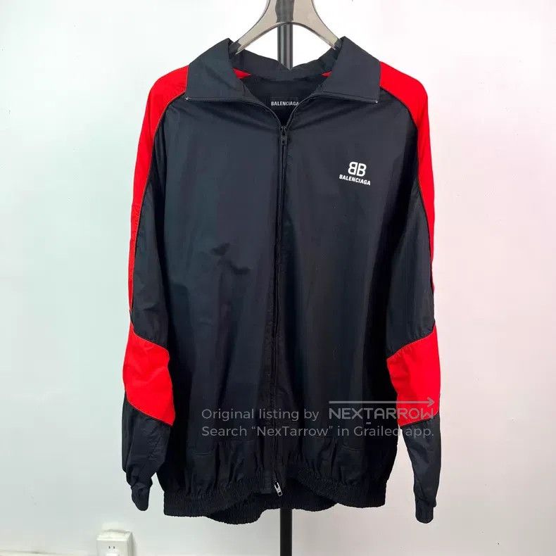Balenciaga Balenciaga Logo Pattern Patched Jacket Size US S / EU 44-46 / 1 - 1 Thumbnail