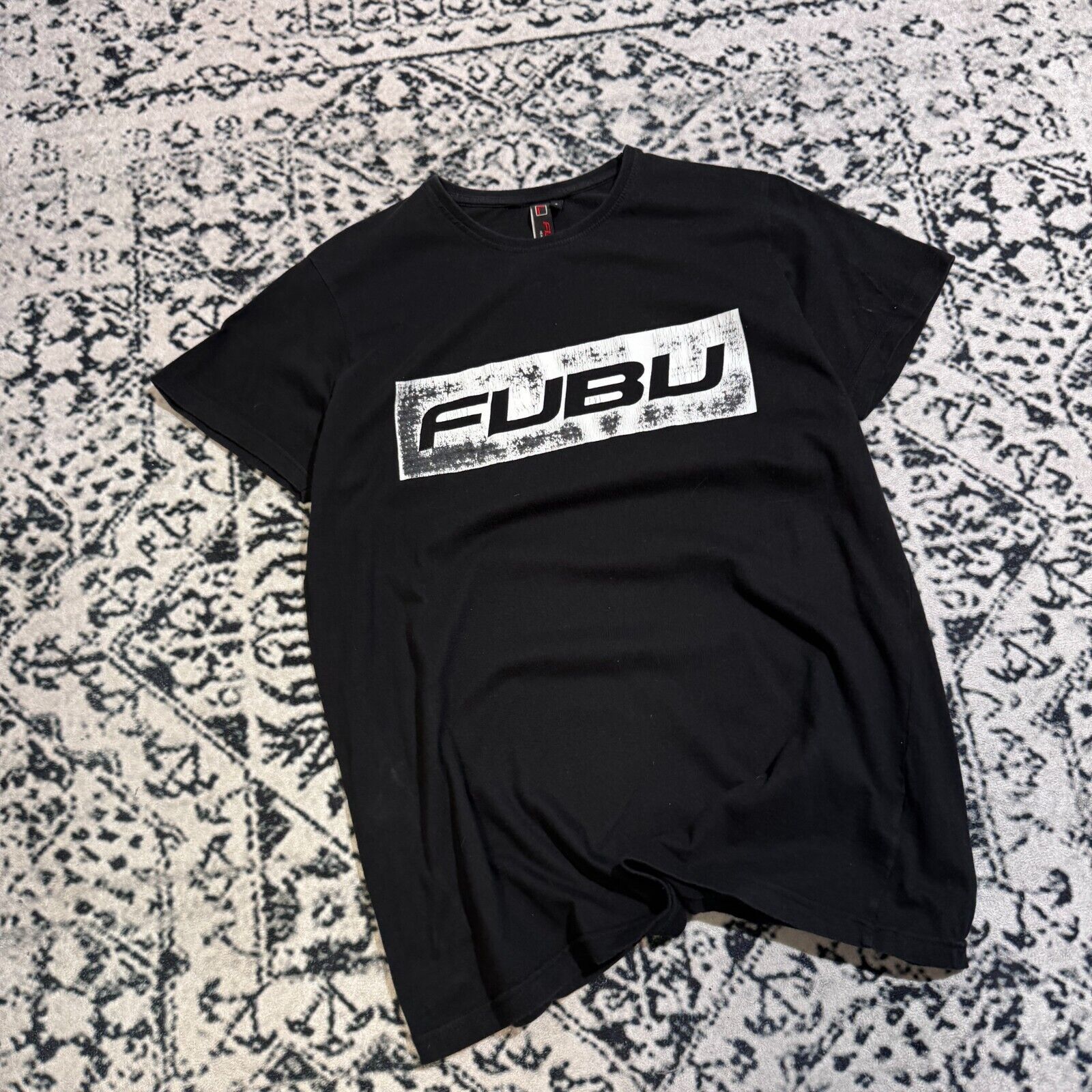 Fubu × Vintage Vintage Fubu Unisex Black Cotton T-Shirt Size S Y2K Fashion Size US S / EU 44-46 / 1 - 2 Thumbnail
