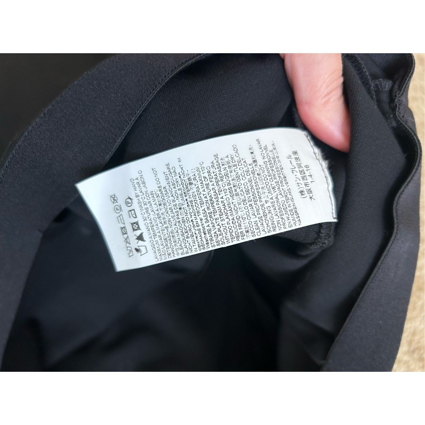 Les Copains LES COPAINS High Rise Ponte Knit Slim Casual Pants Black Siz Size 34" / US 12 / IT 48 - 5 Thumbnail