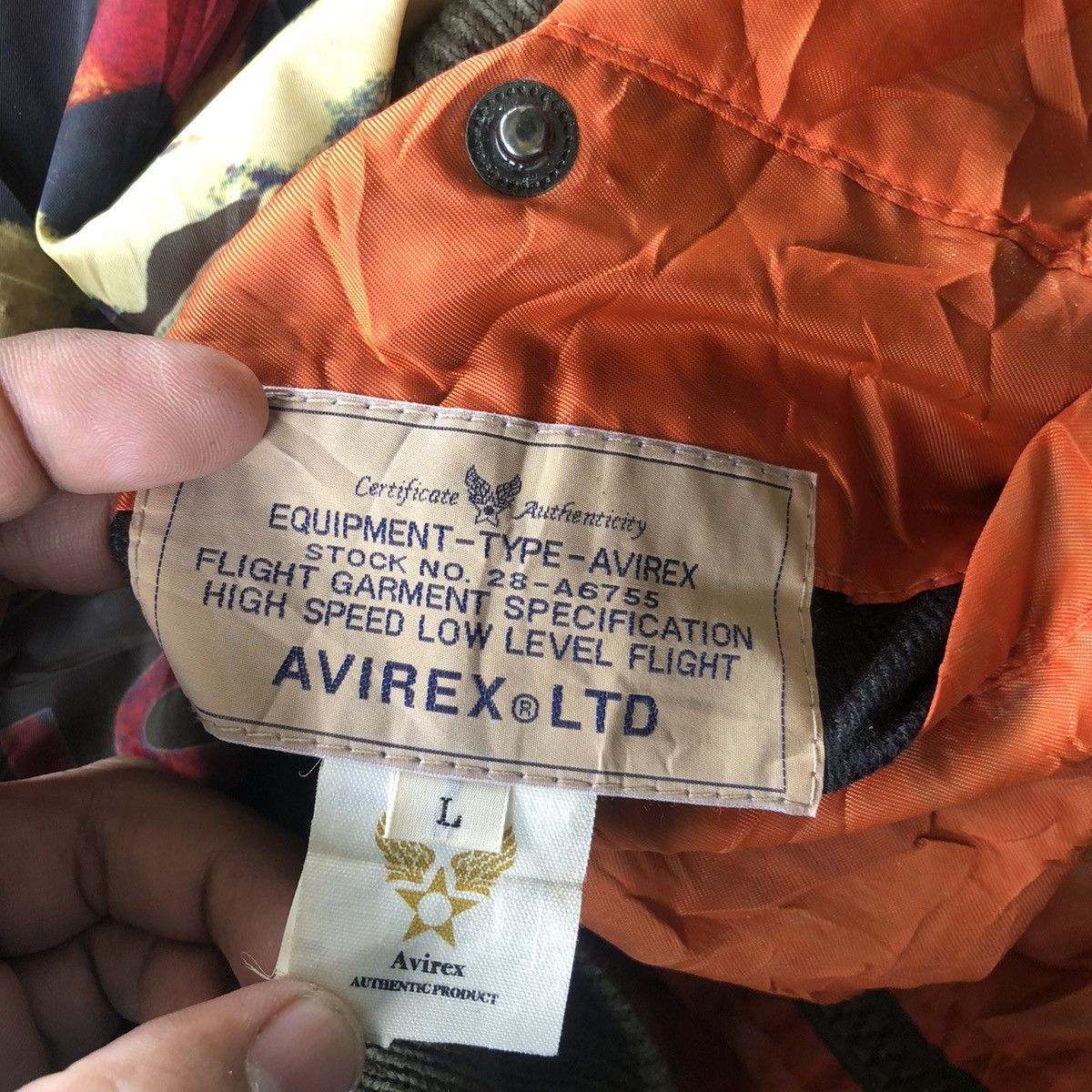 Avirex 🔥🔥AVIREX U.S.A AQUIPMENT JACKET🔥🔥 Size US L / EU 52-54 / 3 - 8 Thumbnail