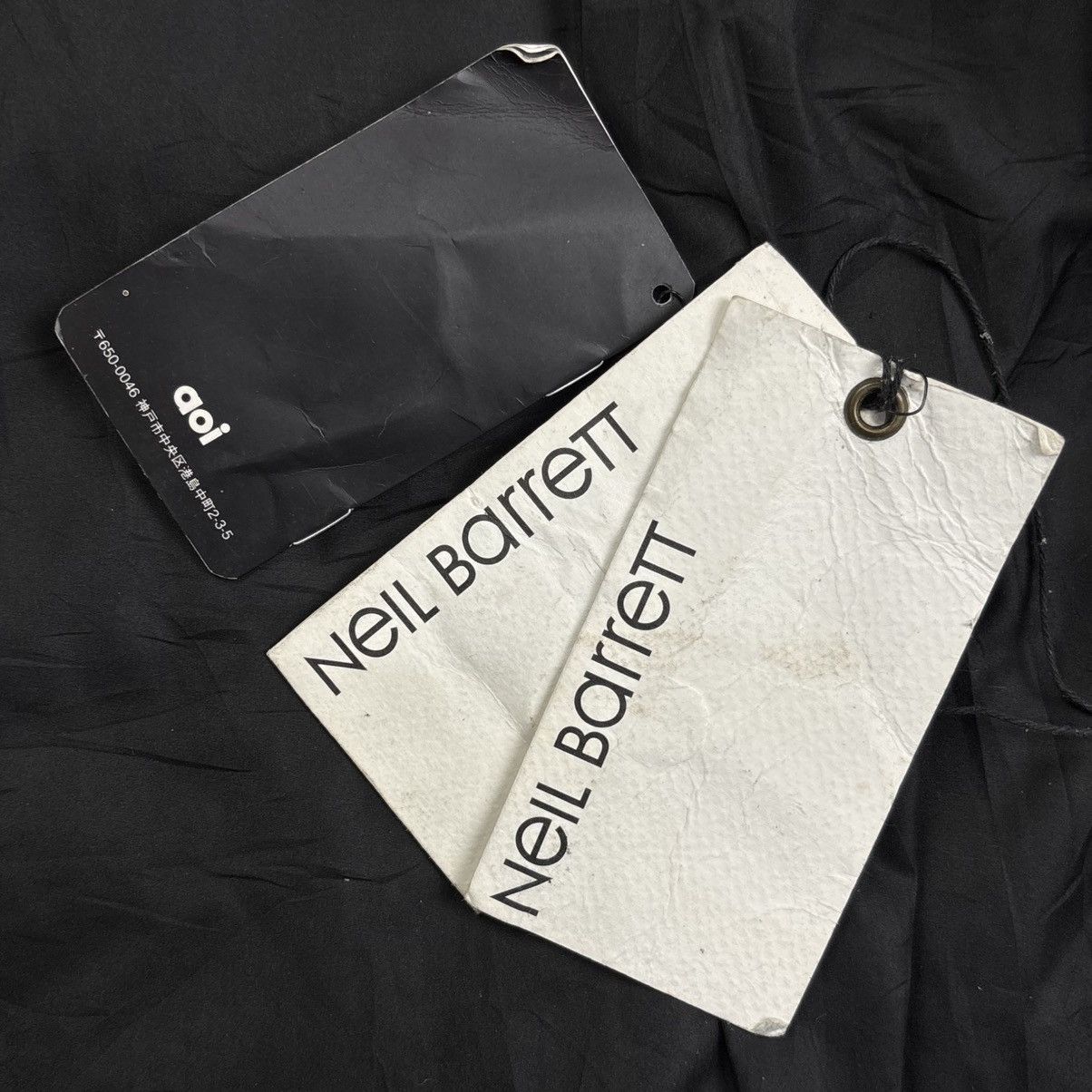 Neil Barrett Archive Neil Barrett - Riri Zips Wrinkled Leather Jacket Size US M / EU 48-50 / 2 - 8 Thumbnail