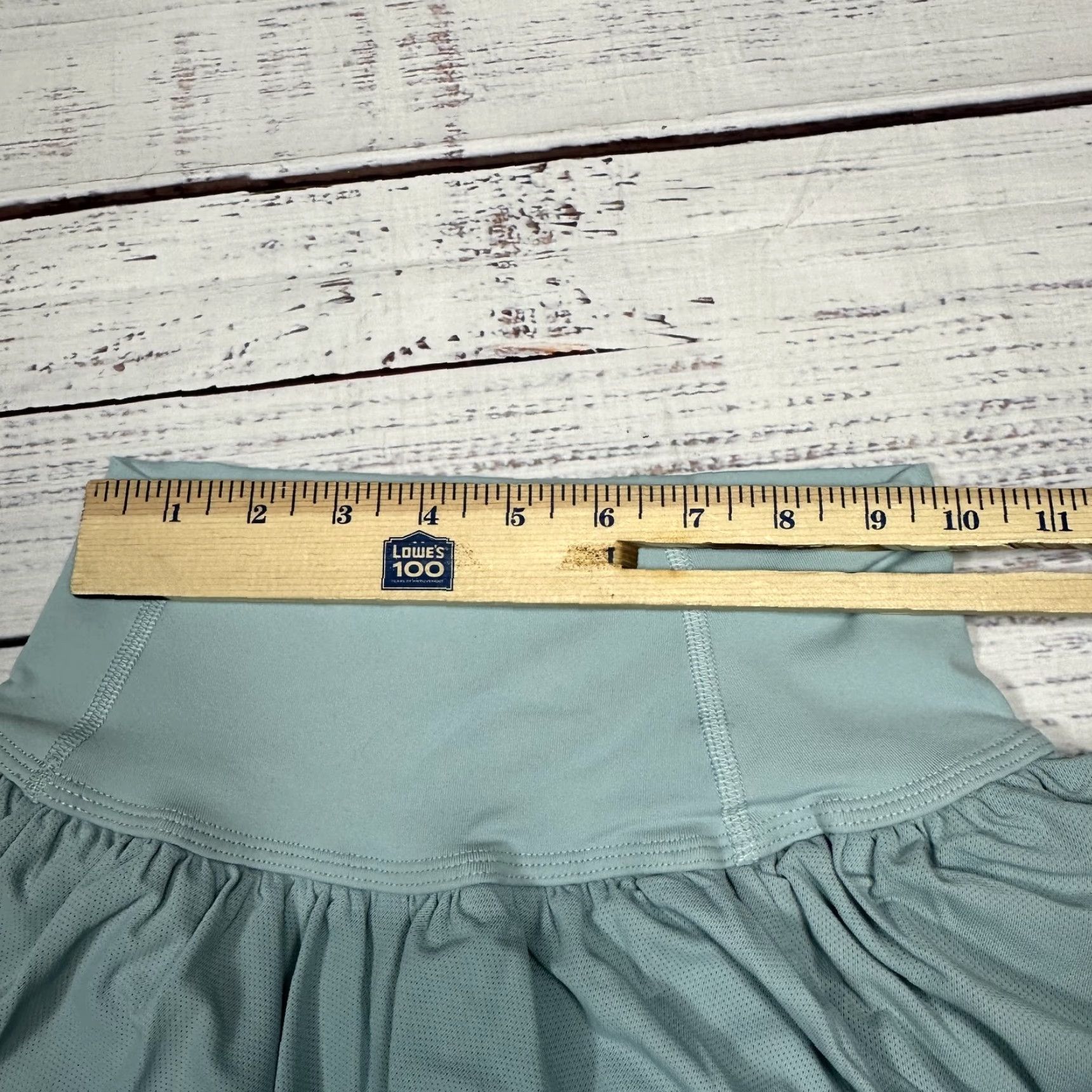 Vintage VINTAGE Alphalete Blue Skirt Skort Flare Athletic Nylon Pull On XS NWT Womens Skirt Short Activewear Size 26" / US 2 / IT 38 - 2 Thumbnail