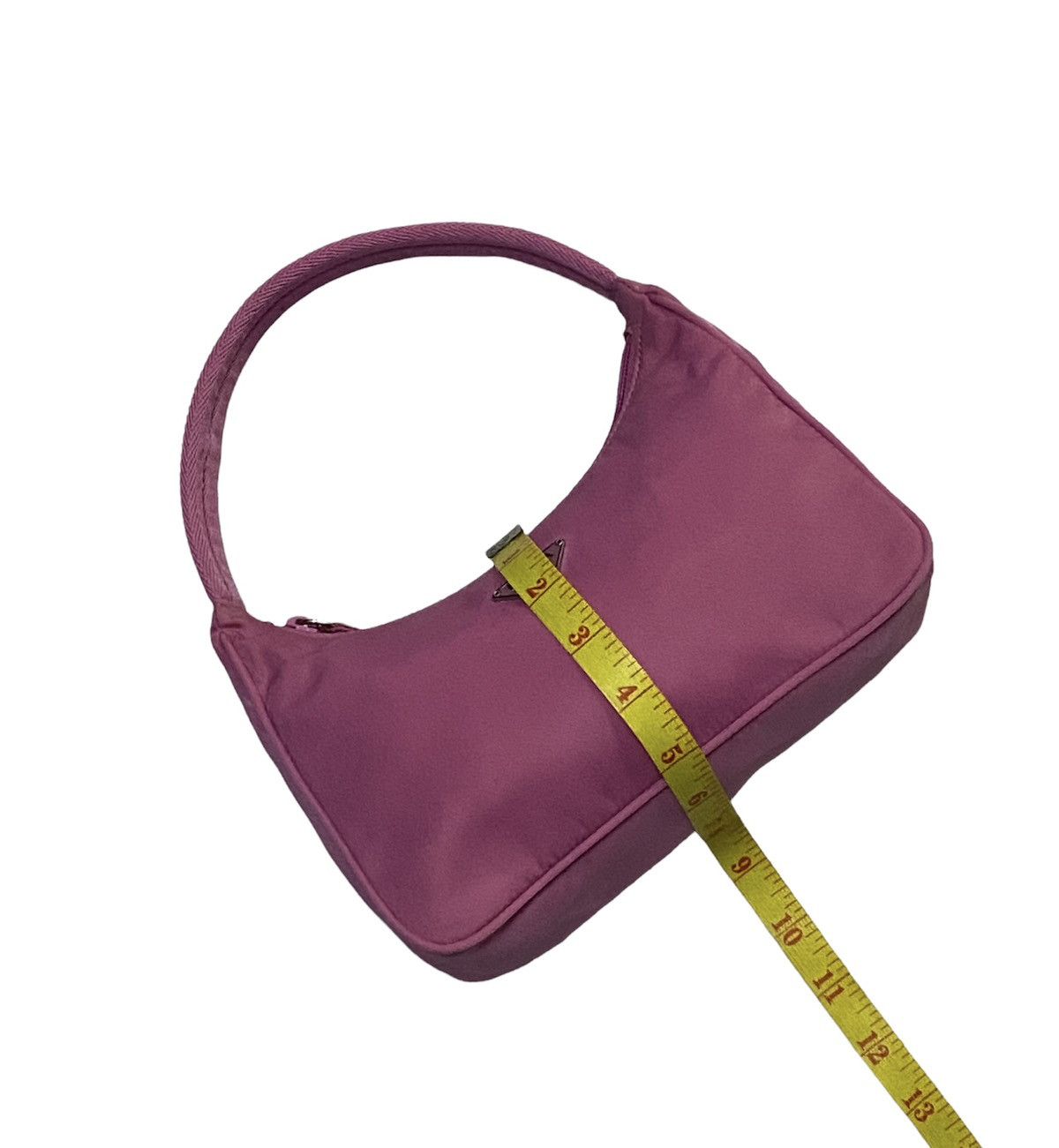 Prada Vintage Prada Tessuto Nylon Mini Hobo Shoulder Bag Size ONE SIZE - 12 Thumbnail
