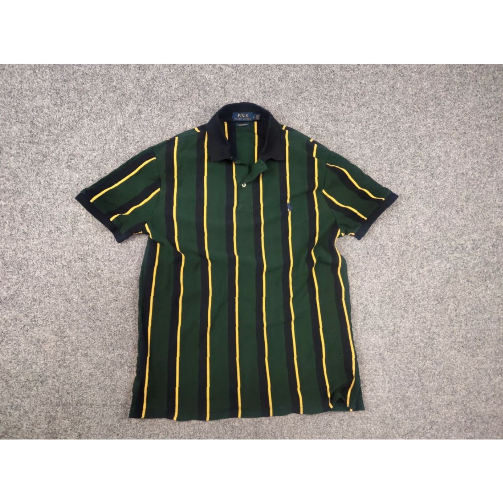 Polo Ralph Lauren Polo Ralph Lauren Polo by Ralph Lauren T Shirt green striped crew neck adult L shirt Size US L / EU 52-54 / 3 - 3 Thumbnail
