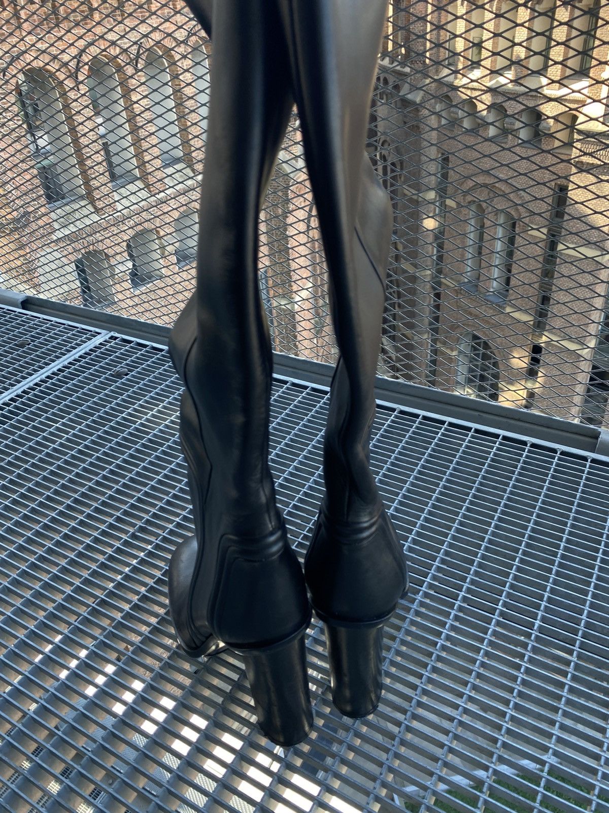 Gucci Gucci Calfskin Leather Boots Heels Knee High Size US 9 / IT 39 - 11 Thumbnail
