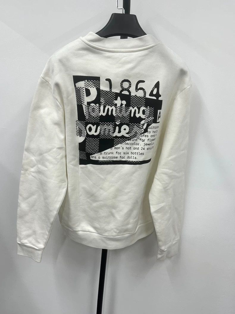 Louis Vuitton Louis Vuitton Alphabetic printed slouchy crewneck long slee Size US L / EU 52-54 / 3 - 2 Thumbnail