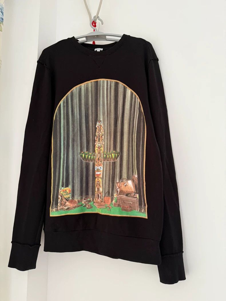 Loewe Black long-sleeved T-shirt