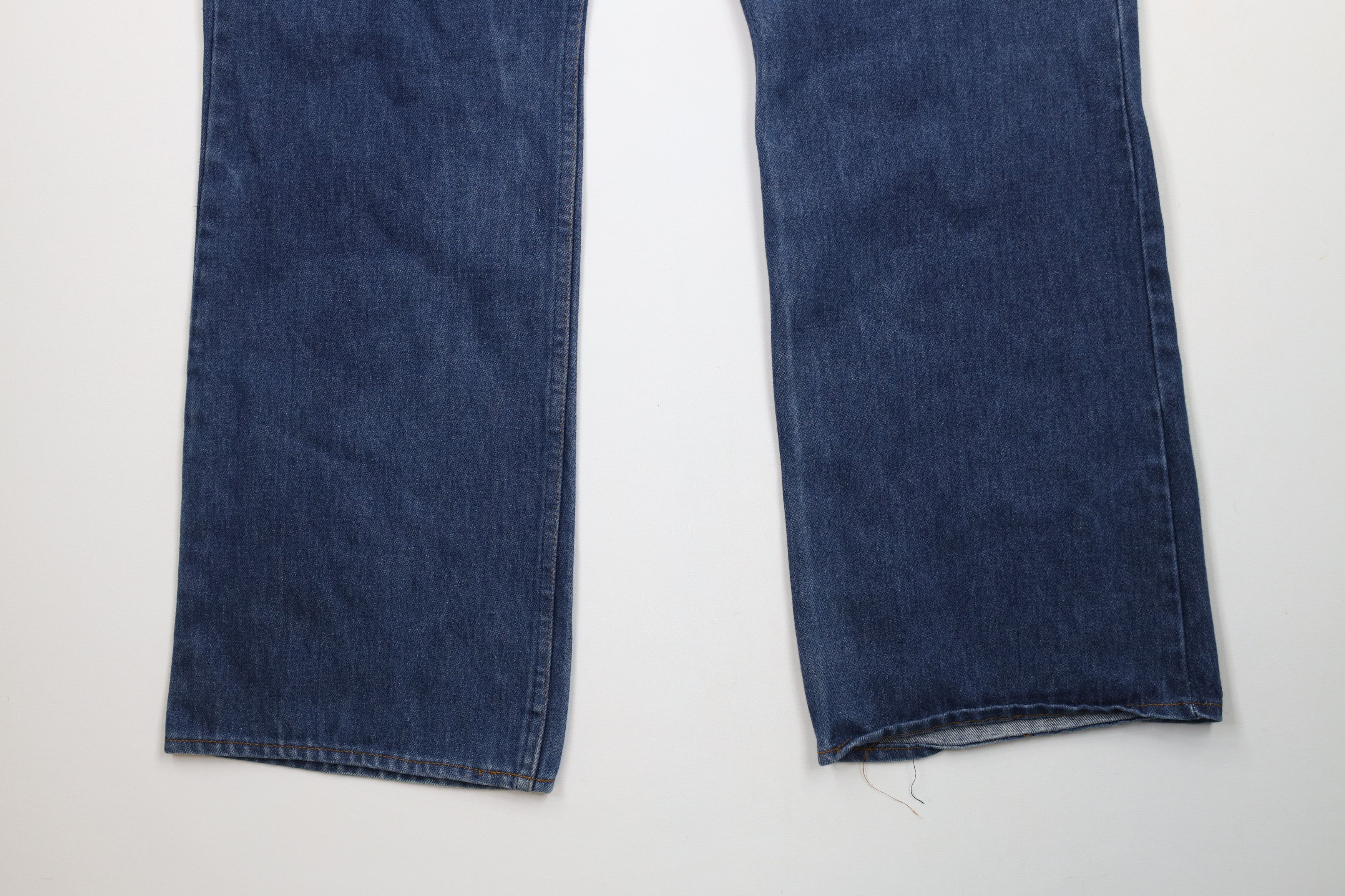 Vintage Vintage 70s Streetwear Wide Leg Bell Bottoms Denim Jeans USA Size US 40 / EU 56 - 4 Thumbnail