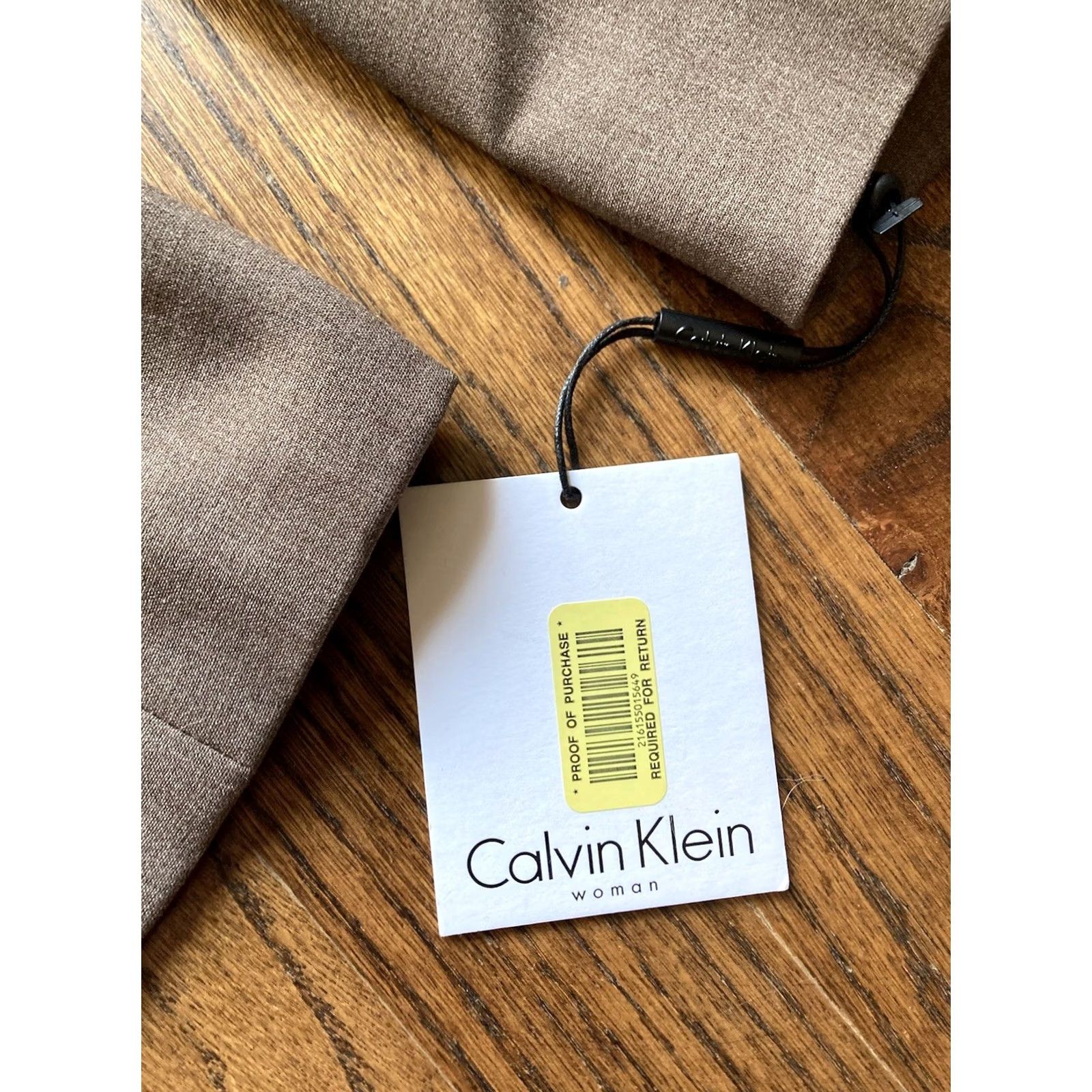 Calvin Klein Calvin Klein Blazer Womens 20W Plus Brown Notch Lapel Jacket Size 3XL / US 20-22 - 4 Thumbnail