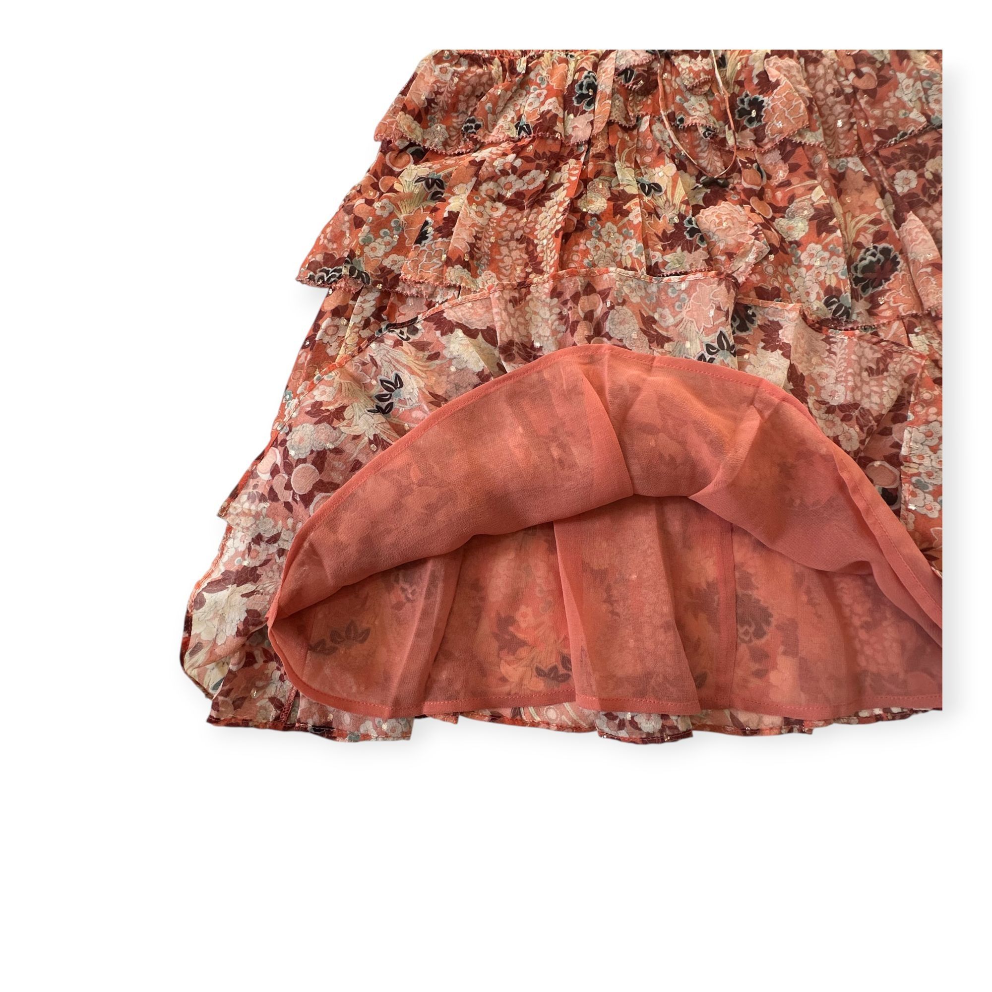 Ulla Johnson ULLA JOHNSON Silk Tamara Dress In Coral, Size 4, Nwt Size S / US 4 / IT 40 - 11 Thumbnail