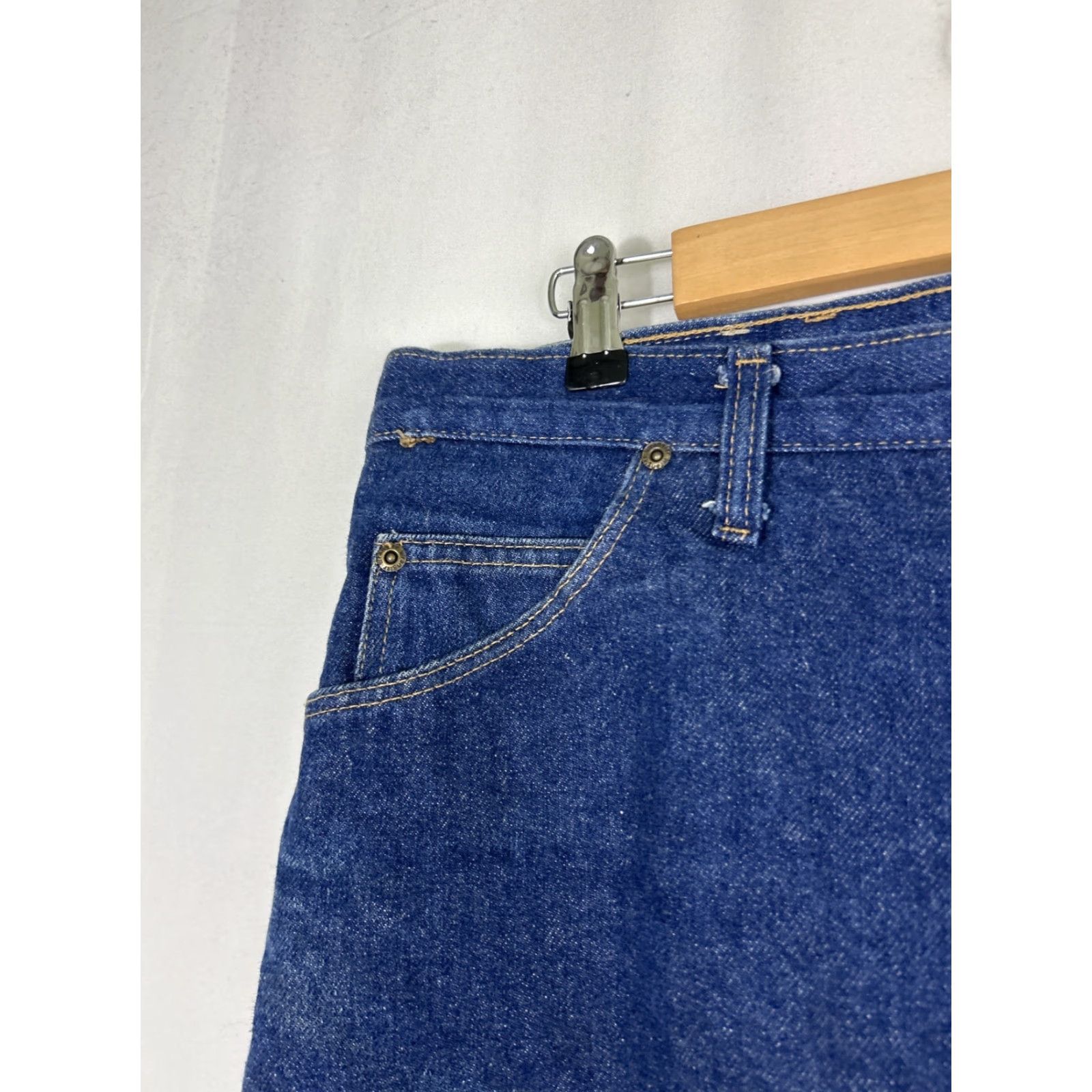 Wrangler Wrangler Rugged Wear Jeans Denim Blue 42x30 Lined Fleece Insulated 33213MW Men Regular Belt Loops 5-Pocket Zip Size US 42 / EU 58 - 4 Thumbnail