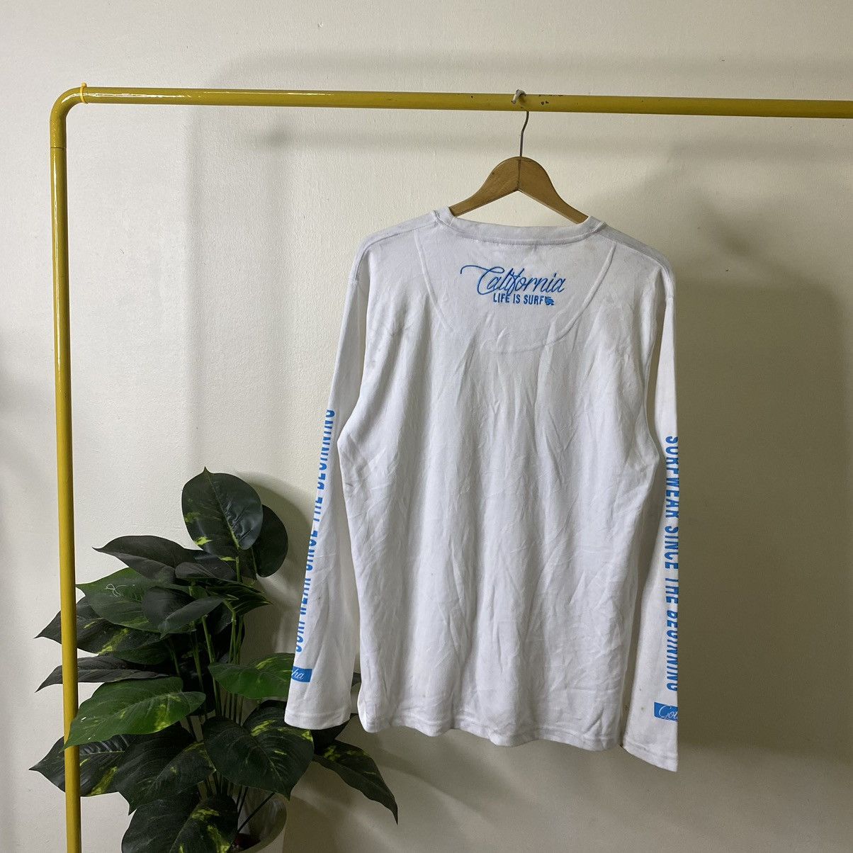 Gotcha Vintage Y2K Gotcha Surf Remember Your Roots LS T Shirt Size US L / EU 52-54 / 3 - 8 Thumbnail