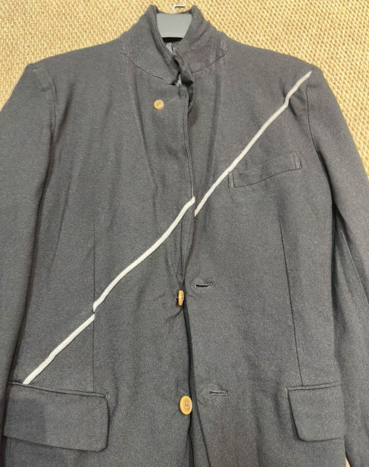 Comme des Garcons Homme Plus Comme des Garçons Homme Plus Felted Wool Blazer K23 Size US M / EU 48-50 / 2 - 2 Thumbnail