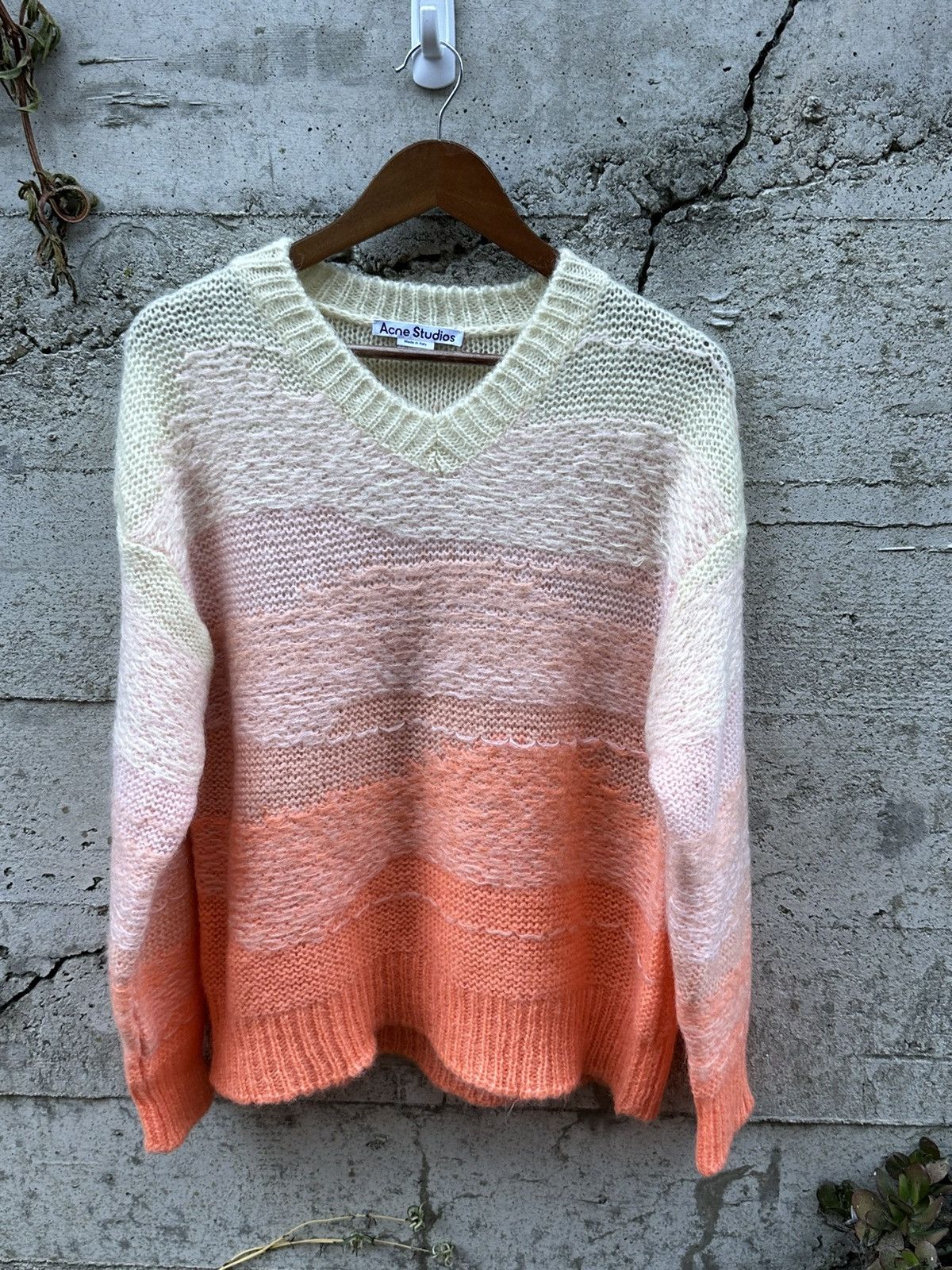 Acne Studios RARE GRAIL Acne Studios Sunkist gradient sweater Size US M / EU 48-50 / 2 - 4 Thumbnail