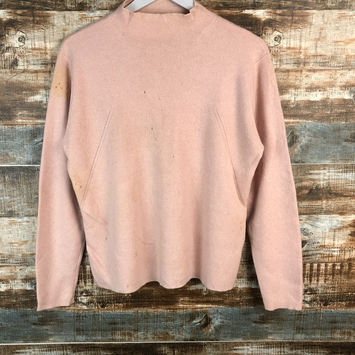 Homespun Knitwear × Japanese Brand Senk Ma Pink Knitwear #A1844 Size M / US 6-8 / IT 42-44 - 3 Thumbnail