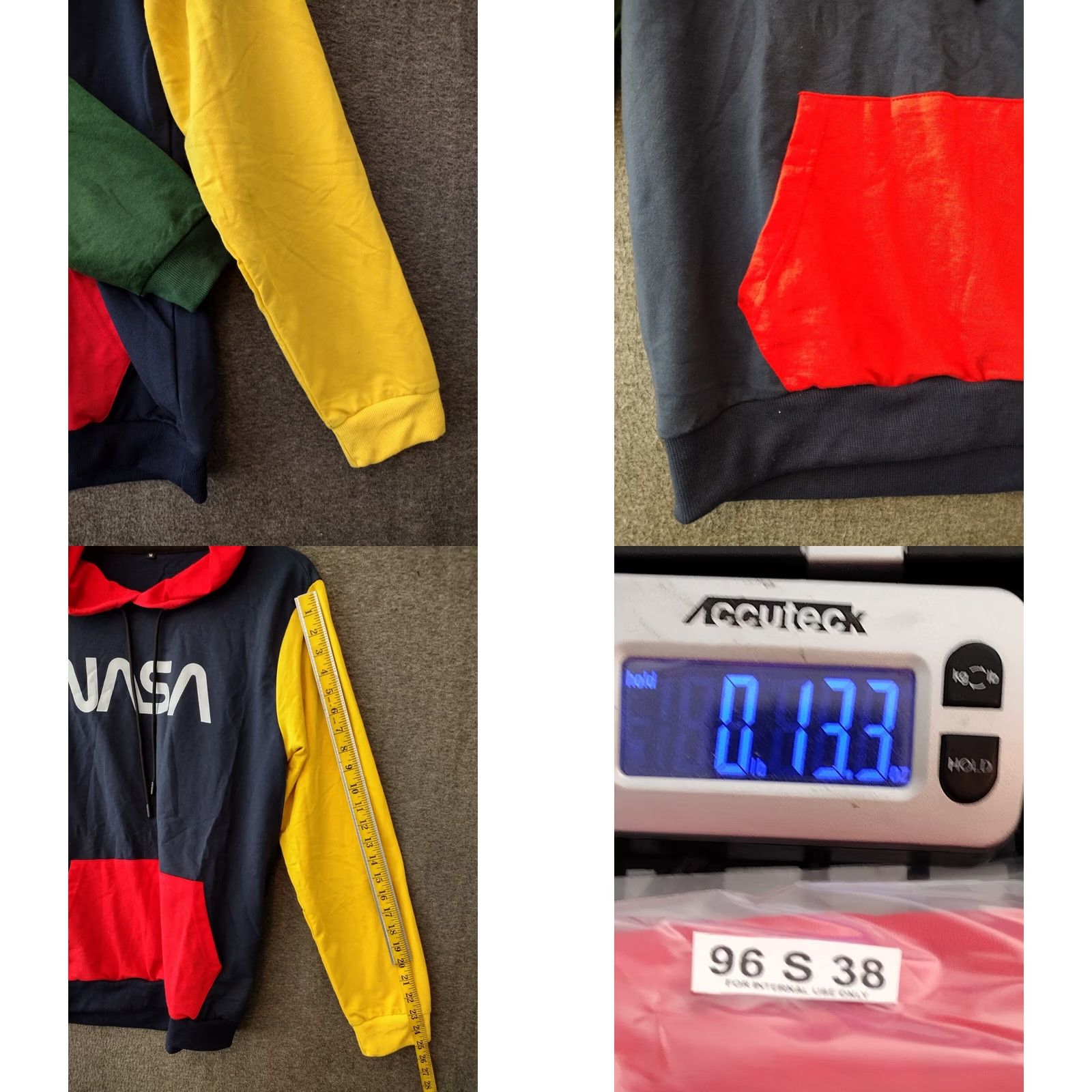 NASA NASA Unbranded Logo Hoodie Sweatshirt Multicolor Size M Men Hoodie Crew Neck Pullover Size US M / EU 48-50 / 2 - 8 Thumbnail