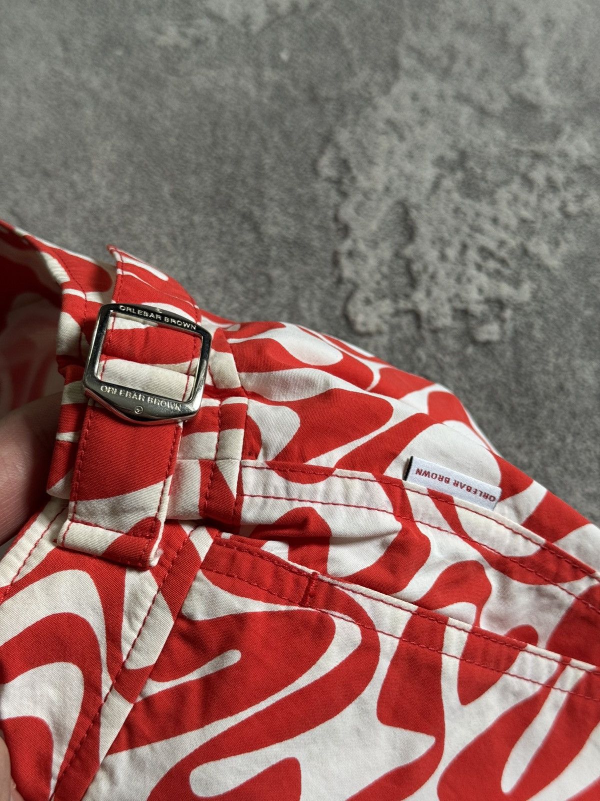 Orlebar Brown Orlebar Brown Bulldog Swim Shorts Sz 38 Abstract Swirl Print Size US 38 / EU 54 - 6 Thumbnail