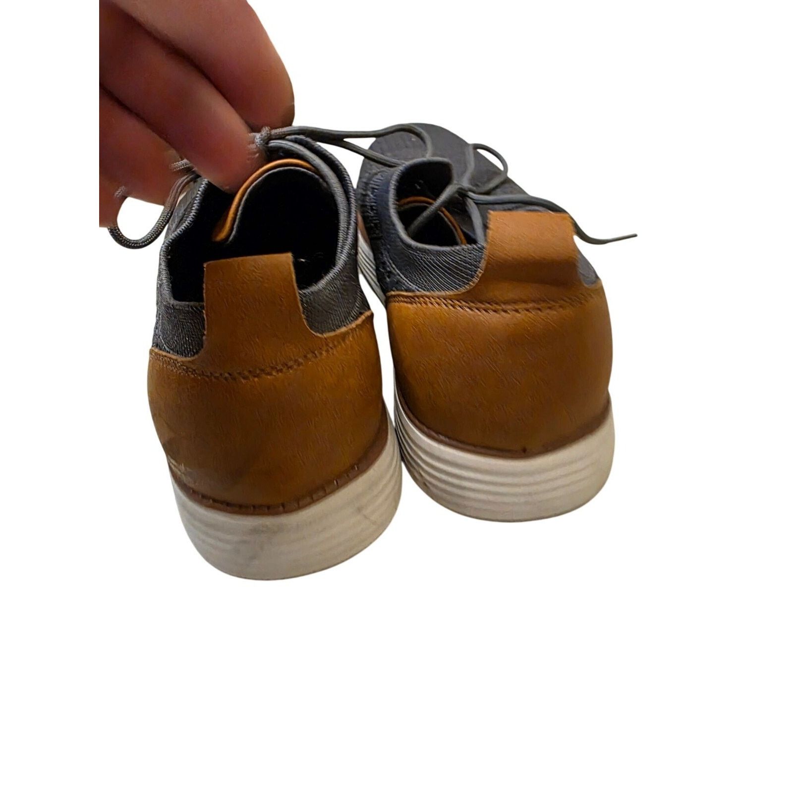 & Other Stories Athlefit Mens Casual Knit Sneakers Size 9 Gray & Brown Shoes Size US 9 / EU 42 - 3 Thumbnail