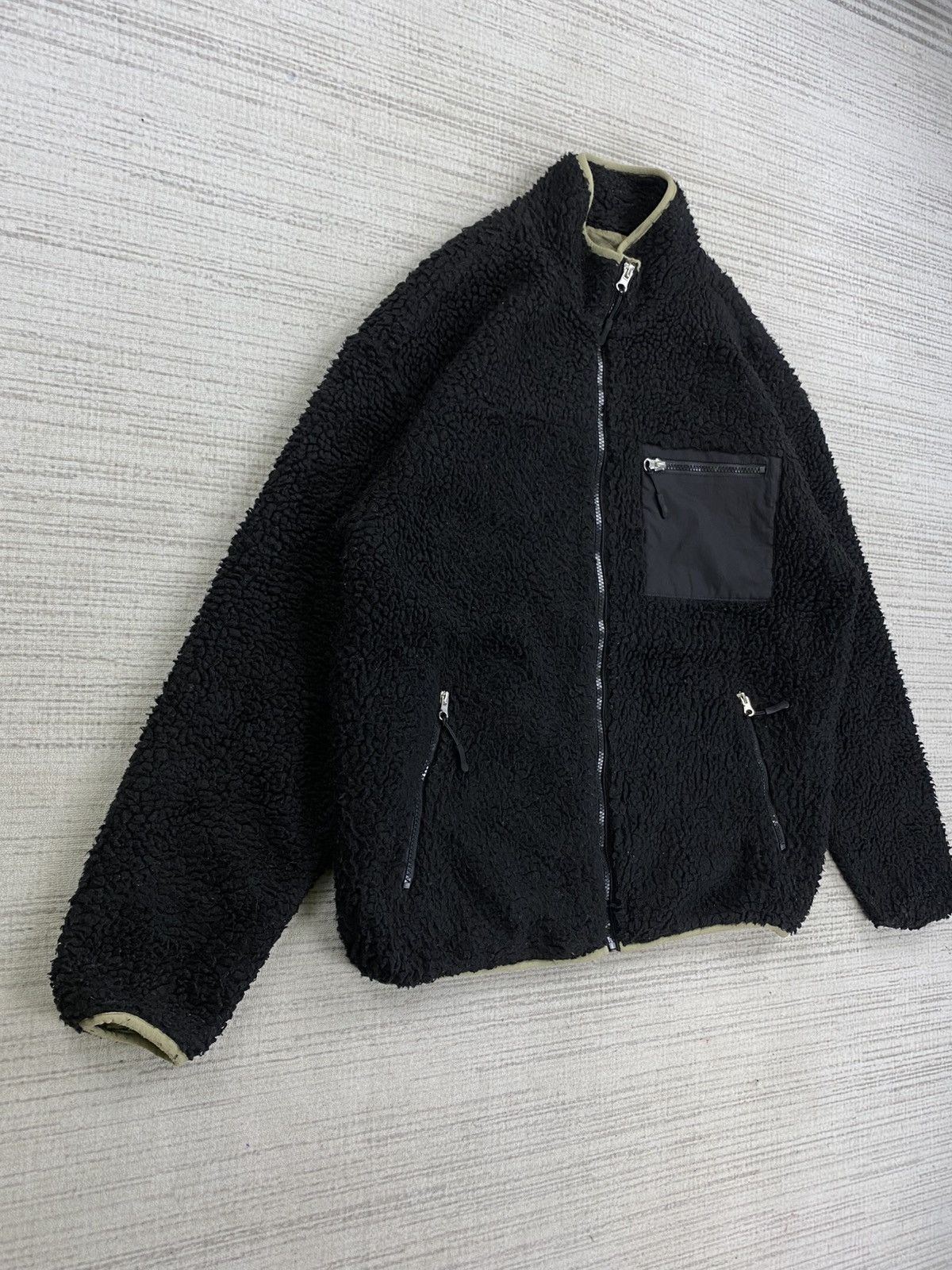 Japanese Brand Vintage Titicaca Retro Style Sherpa Zipper Jacket Size US XL / EU 56 / 4 - 3 Thumbnail