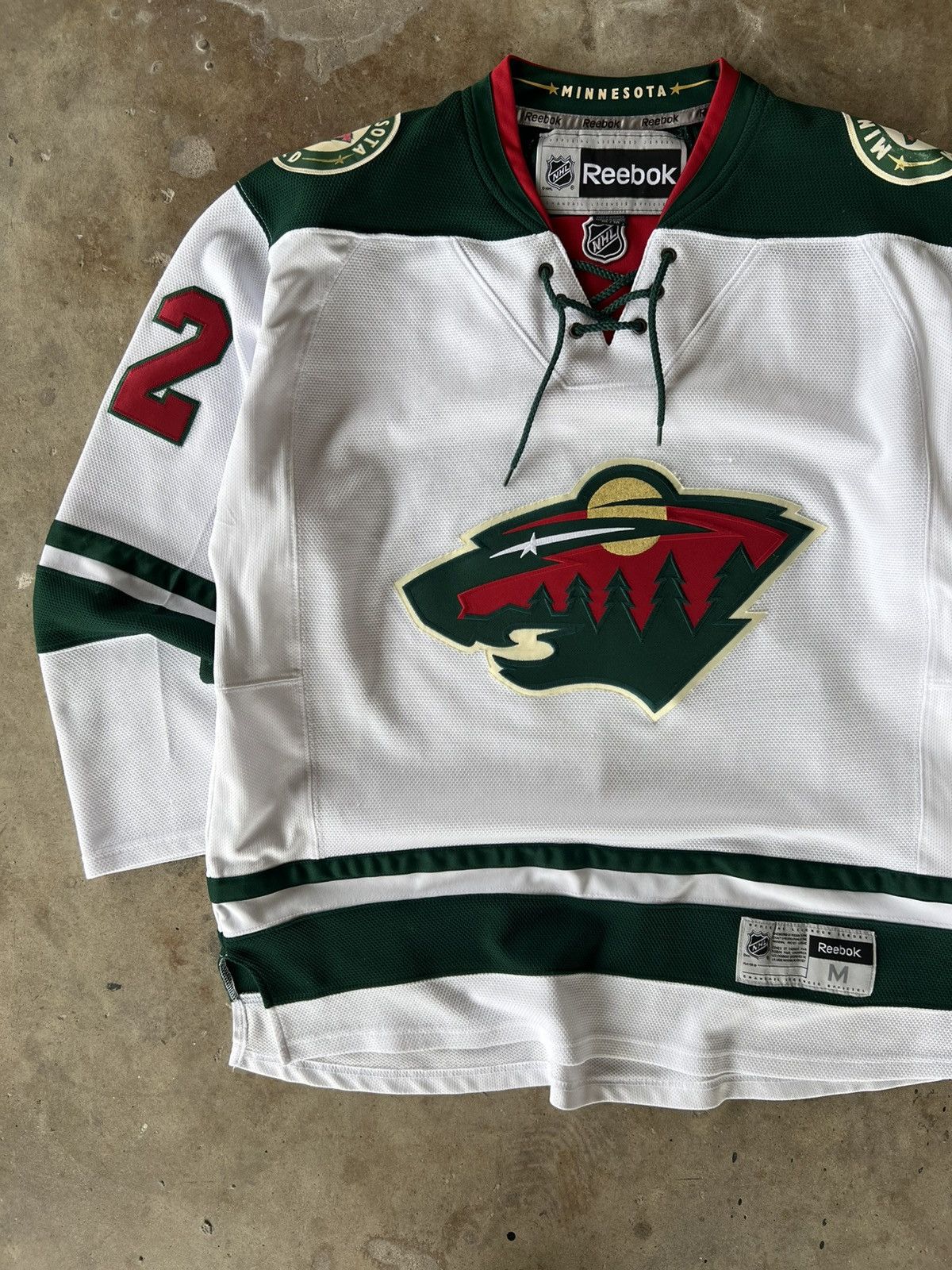 NHL Vintage NHL Minnesota Wild Niederreiter Hockey Jersey Size US M / EU 48-50 / 2 - 2 Thumbnail