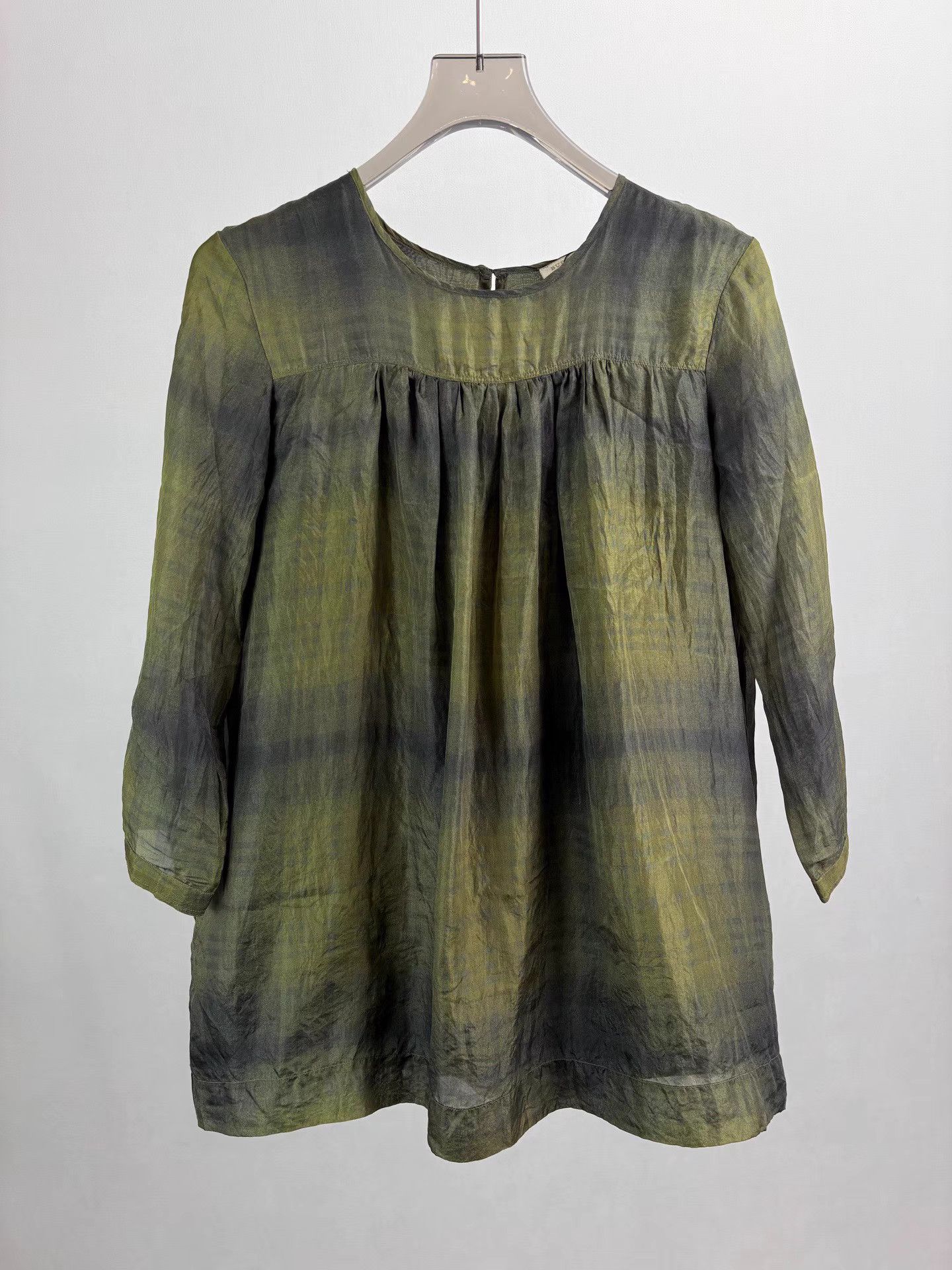 Burberry BURBERRY Silk Dress K1 Size S / US 4 / IT 40 - 1 Thumbnail