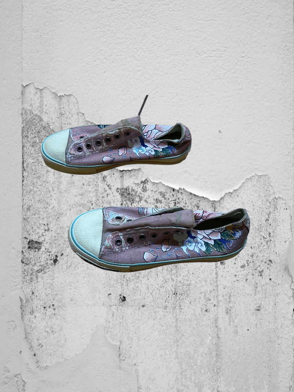 Ed Hardy Vintage ed hardy rare low top sneakers Size US 8 / IT 38 - 1 Thumbnail