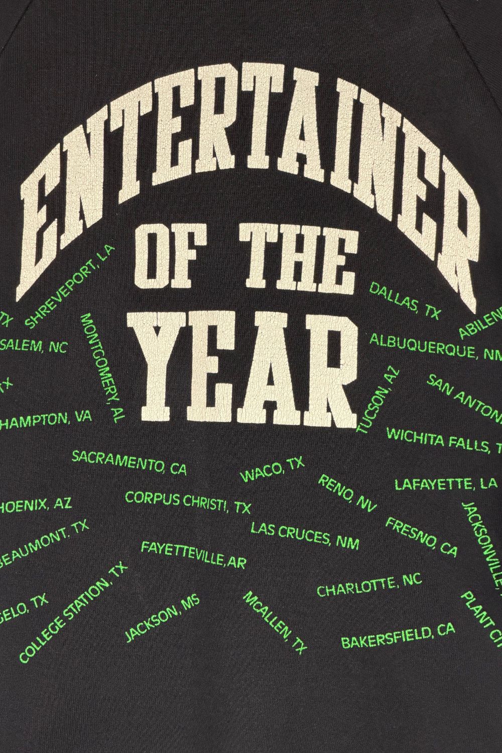 Anvil 80s George Strait “Entertainer Of The Year” Tour Crewneck Size US XL / EU 56 / 4 - 11 Thumbnail
