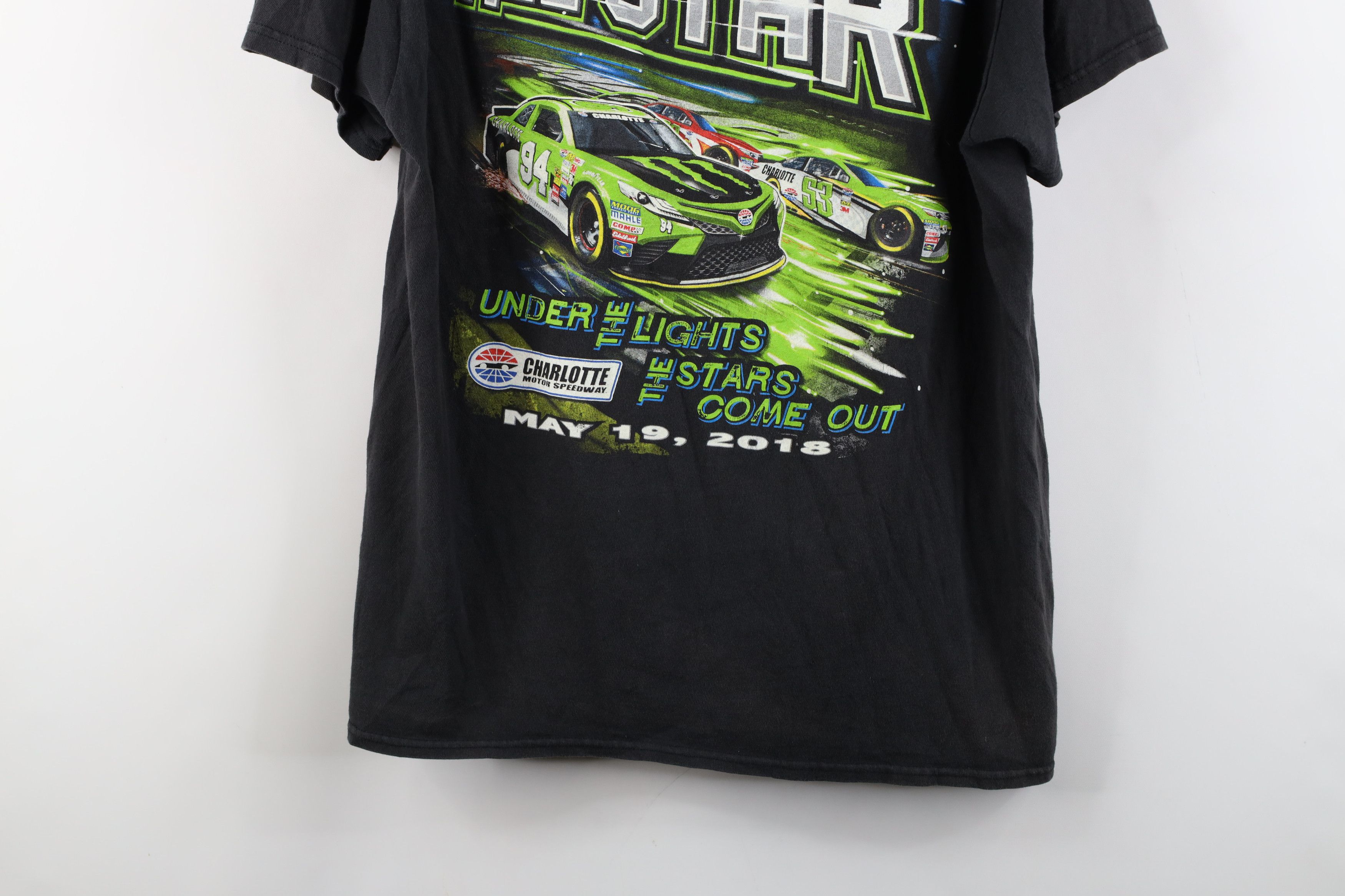 Vintage Vintage Y2K Charlotte Motor Speedway Car Racing T-Shirt Size US L / EU 52-54 / 3 - 3 Thumbnail