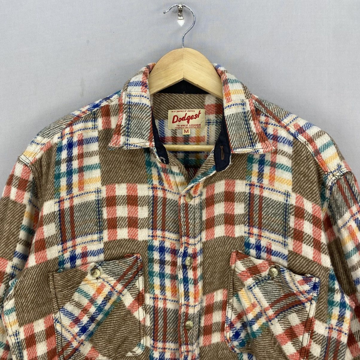 Flannel Vintage Dodgest Flannel Checkered Pattern Size US M / EU 48-50 / 2 - 7 Thumbnail