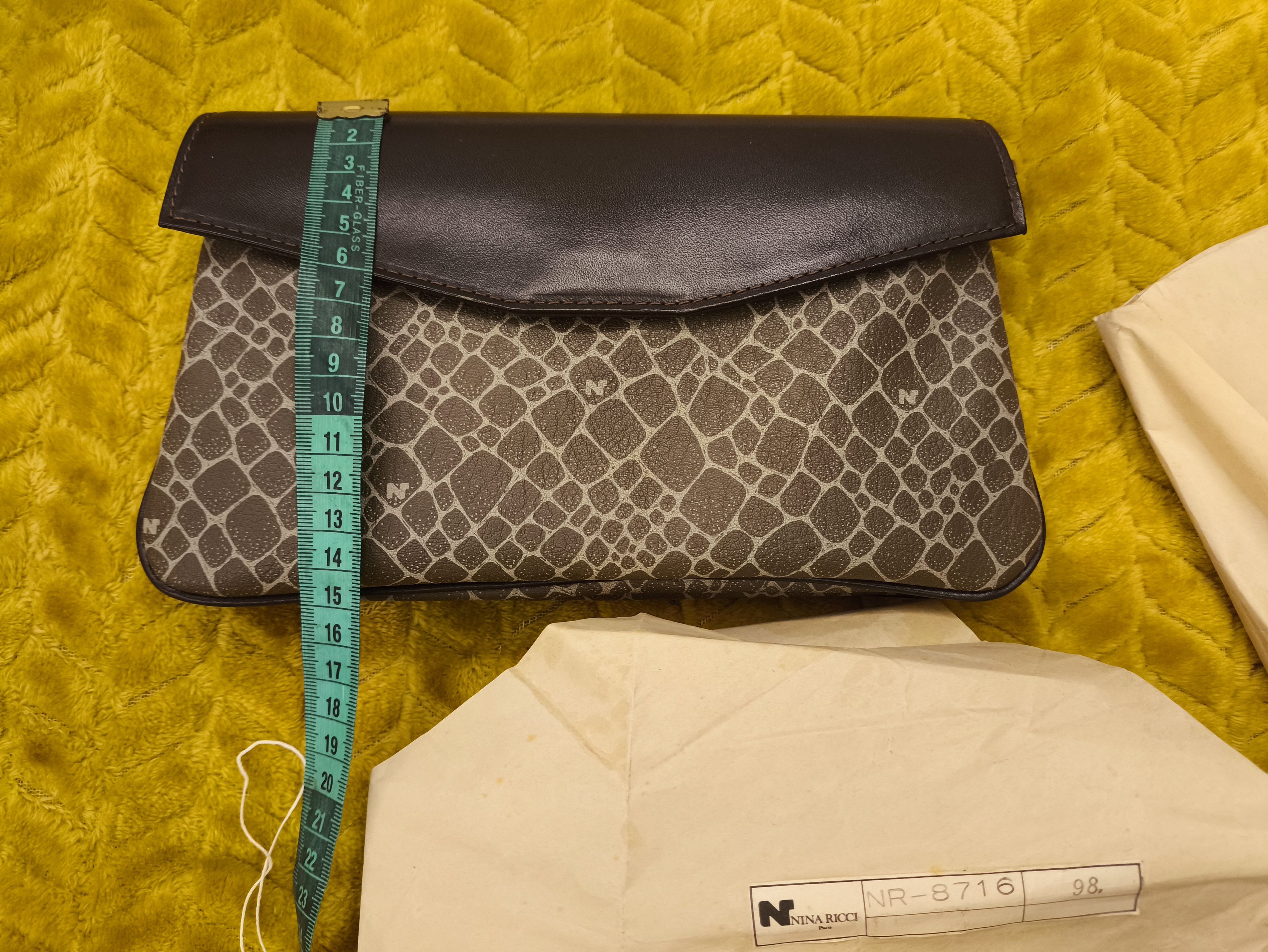 Nina Ricci VINTAGE 90S NINA RICCI CLUTCHES BAG Size ONE SIZE - 11 Thumbnail