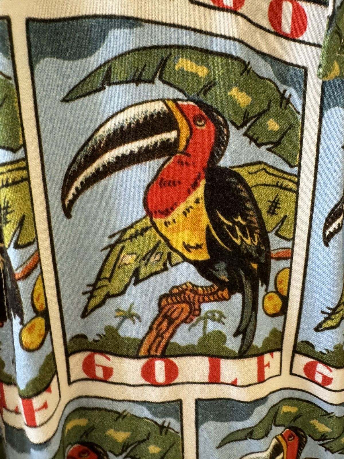 Golf Wang Golf Wang Rayon Toucan button up shirt Size XL Size US XL / EU 56 / 4 - 3 Thumbnail