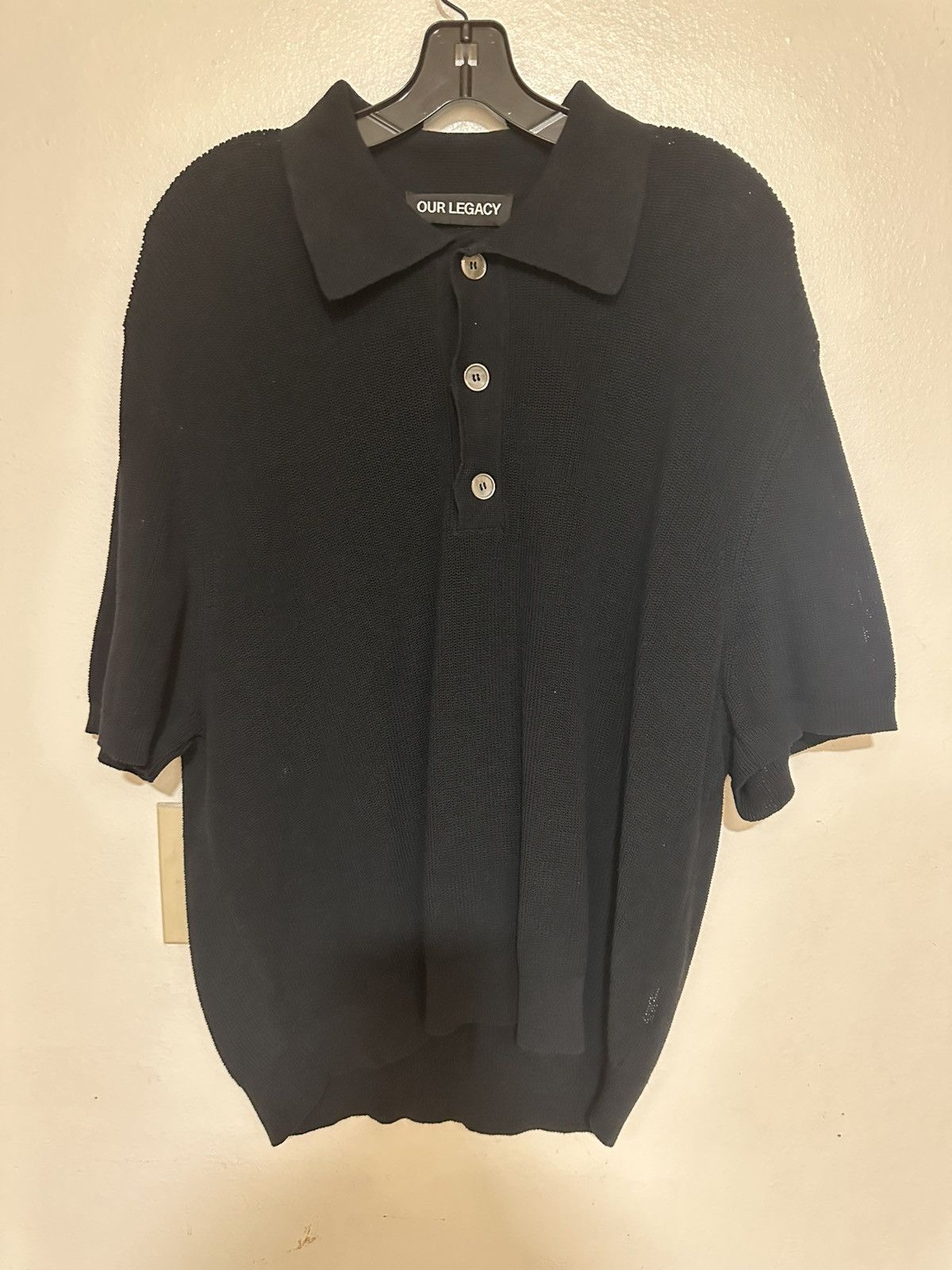 Our Legacy Our Legacy Traditional Knitted Polo 48 | Grailed