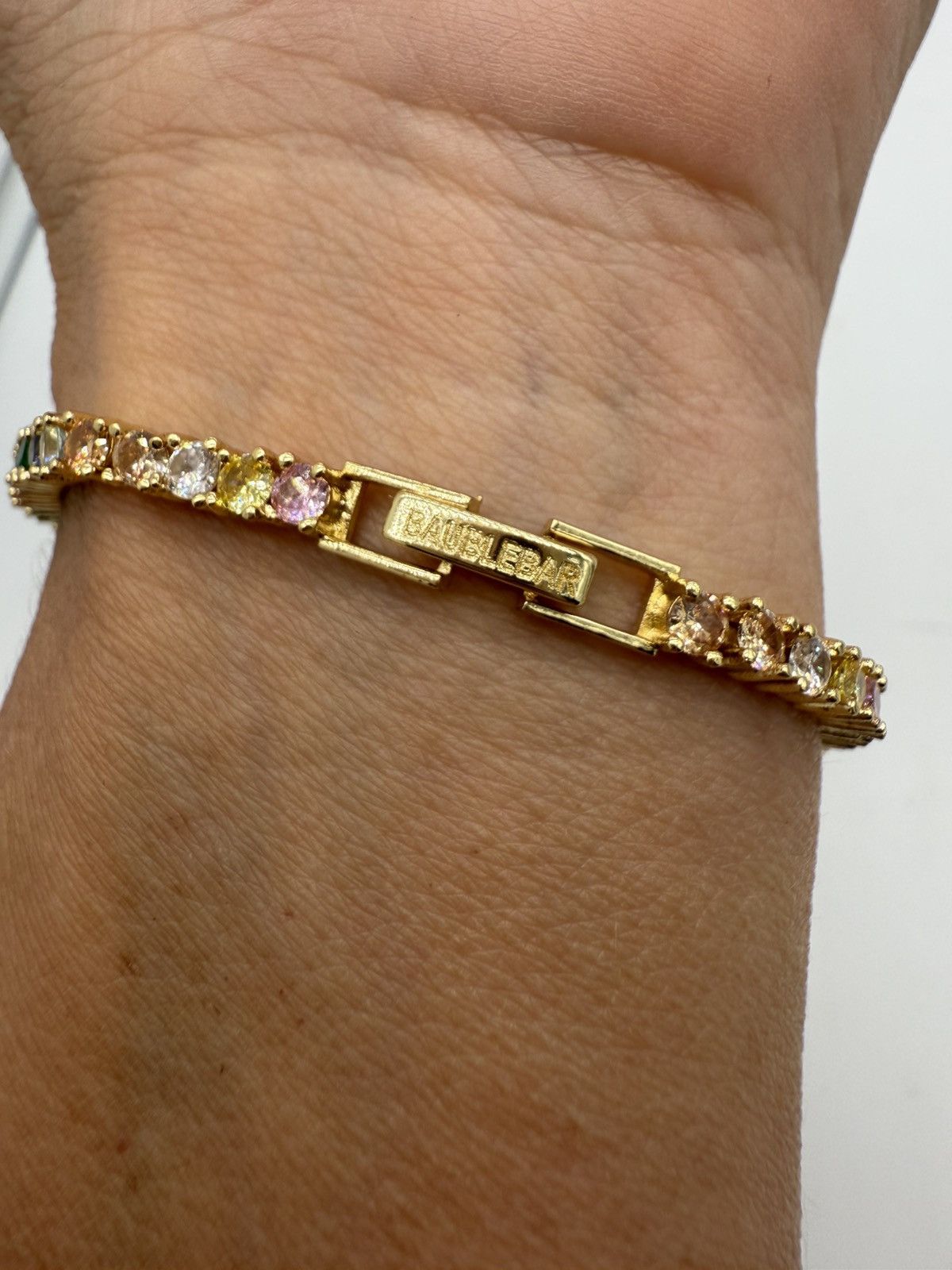 Other Baublebar Disney Mickey Mouse Custom AVA Tennis Bracelet Size ONE SIZE - 3 Thumbnail