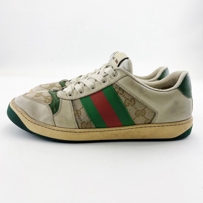 Gucci Gucci Screener Vintage Sneakers for Men 0079 Size US 8.5 / EU 41-42 - 1 Thumbnail