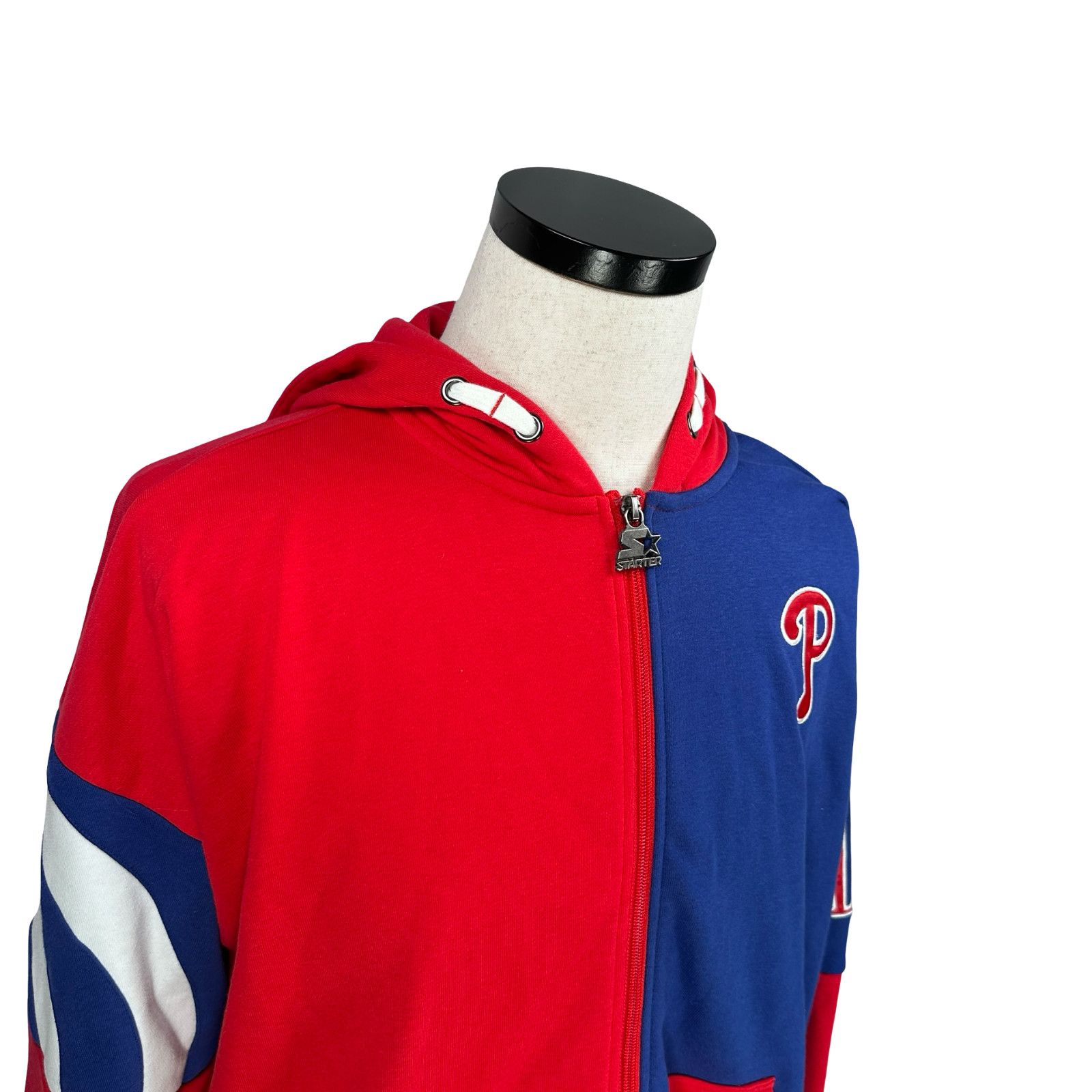 Starter Starter MLB Philadelphia Phillies Sweatshirt Men XL Red Blue Size US XL / EU 56 / 4 - 3 Thumbnail