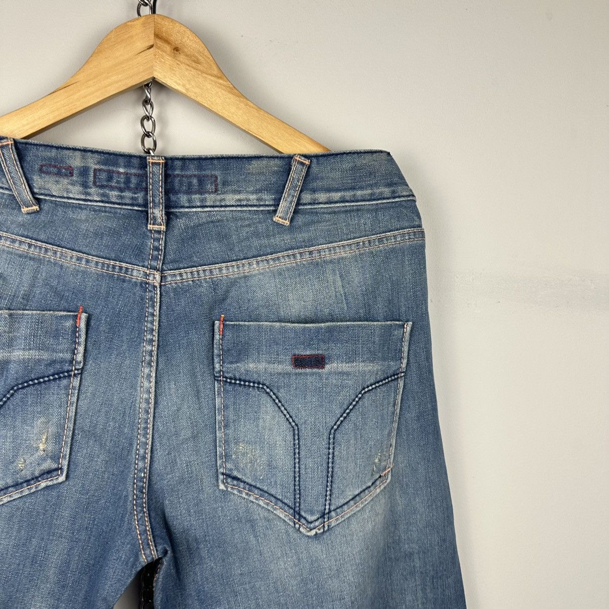 Vintage !NWT! Vintage Rare Miss Sixty Buckle Belt Jeans Size US 28 / EU 44 - 19 Thumbnail