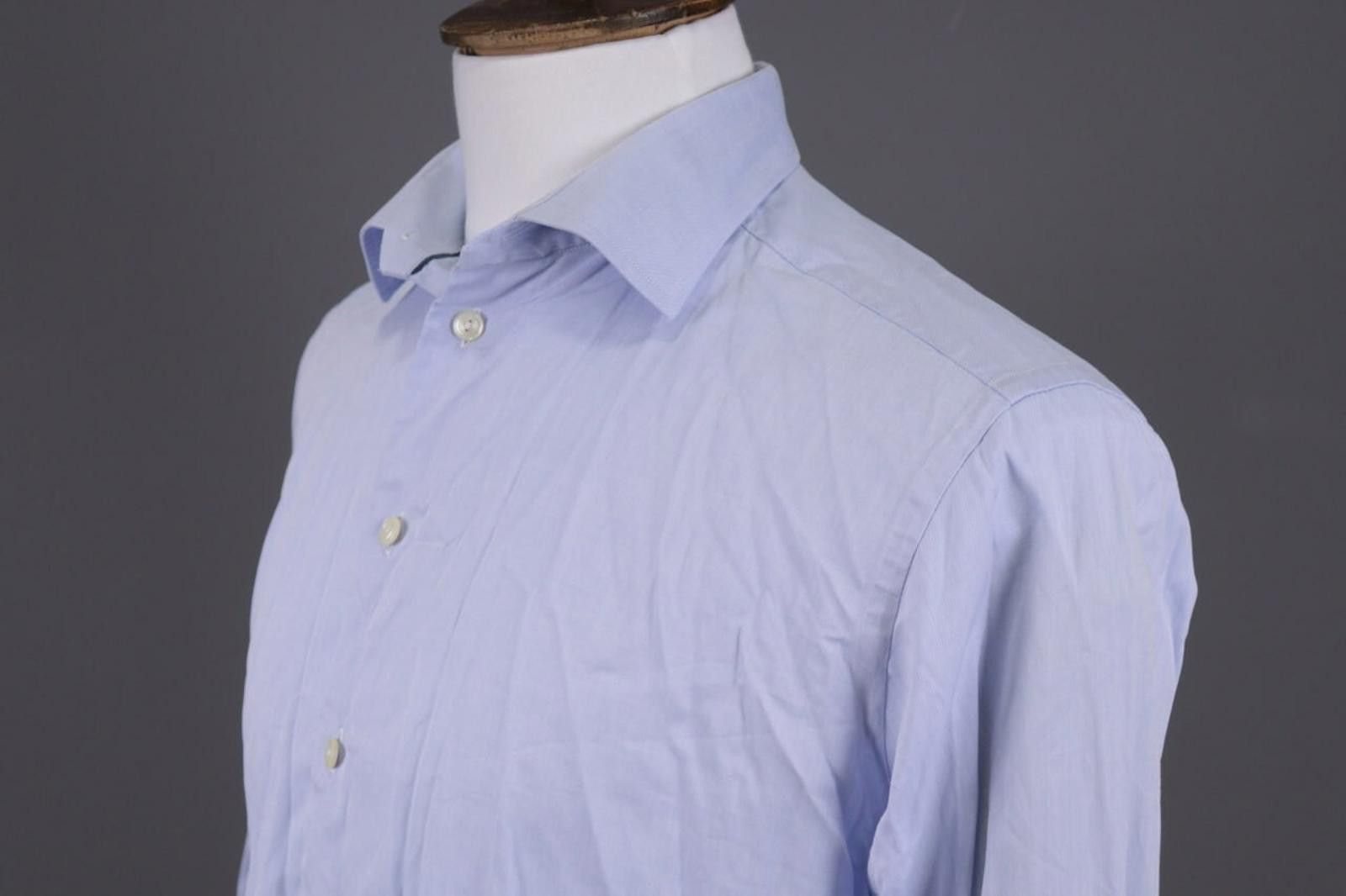 Eton Eton Contemporary Fit Fine Twill Shirt Size 42 / 16 1/2 Size US M / EU 48-50 / 2 - 9 Thumbnail