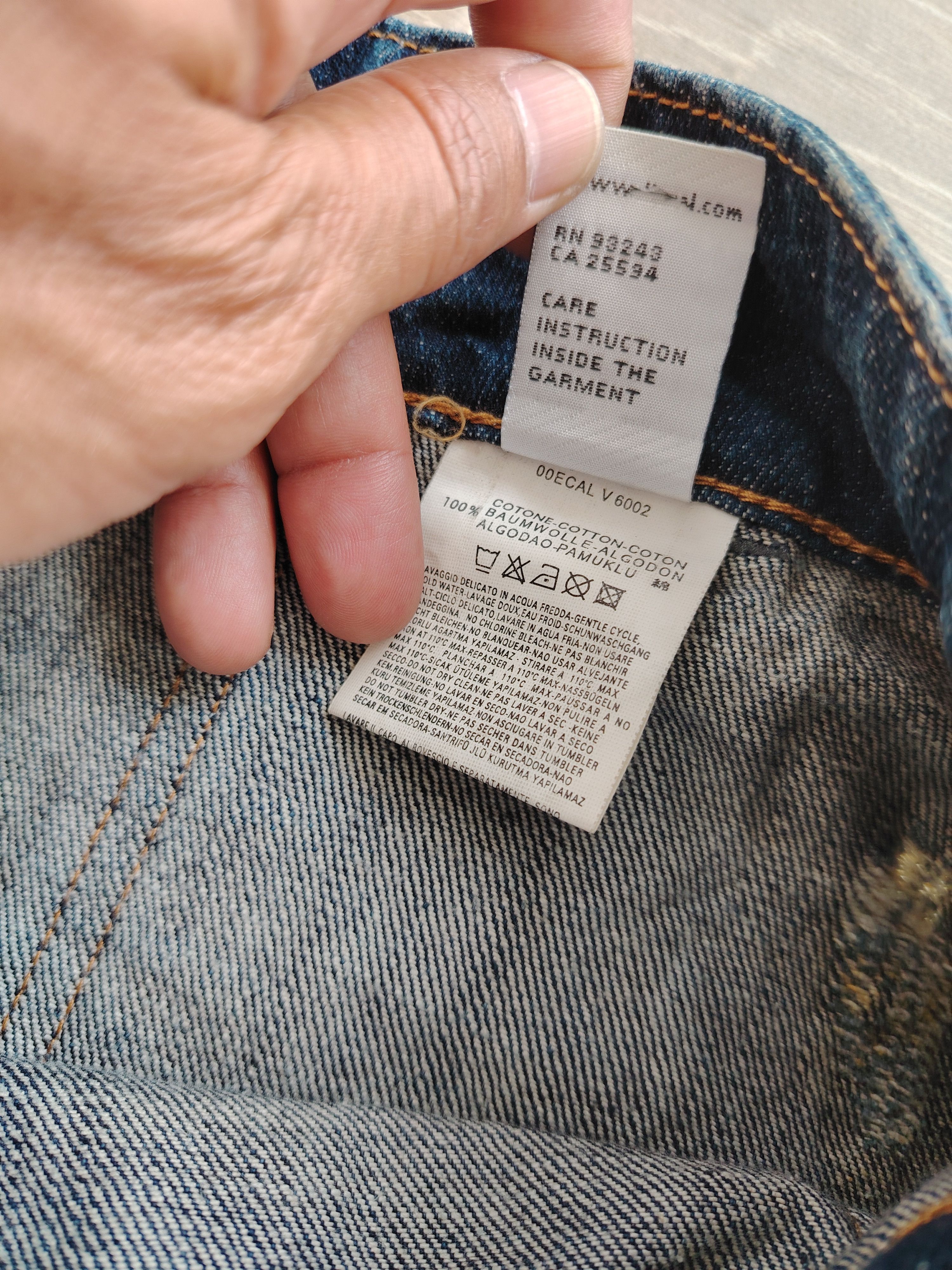 Diesel × If Six Was Nine × Le Grande Bleu (L.G.B.) Flare Bootcut Diesel Jeans Pant Gothic Size 27" / US 4 / IT 40 - 7 Thumbnail