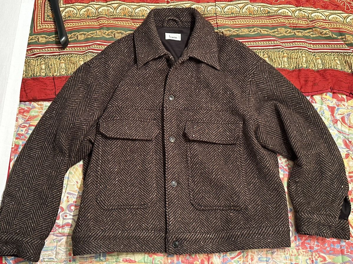 image of Lownn Relaxed Fit Jacket in Brown, Men's (Size Medium)