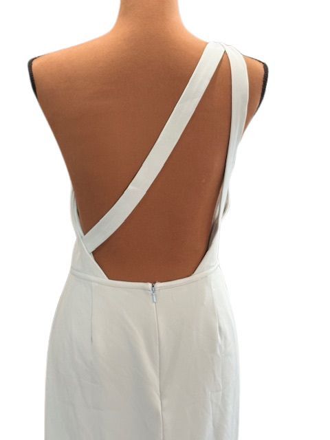 Mac Duggal One Shoulder Jersey Mermaid Gown in Powder Blue Size M / US 6-8 / IT 42-44 - 7 Thumbnail
