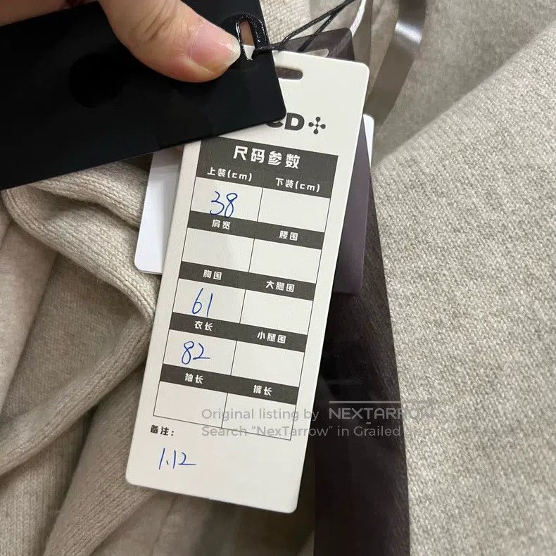 Hermes Hermes Oatmeal color cashmere bathrobe coat Size XS / US 0-2 / IT 36-38 - 6 Thumbnail