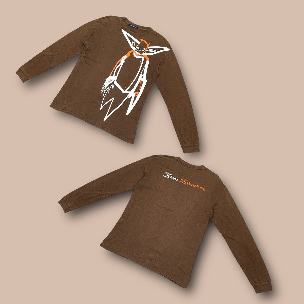 Futura FUTURA Laboratories Alien Character L/S Tee Size US M / EU 48-50 / 2 - 1 Thumbnail