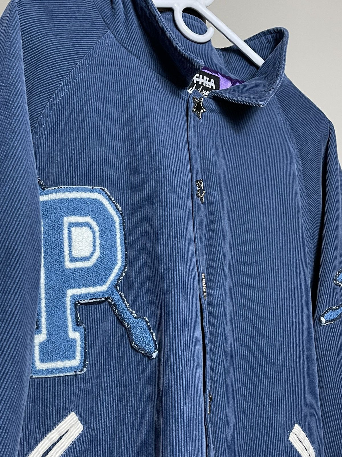Pythia PYTHIA Corduroy Varsity Jacket Size US XXL / EU 58 / 5 - 2 Thumbnail