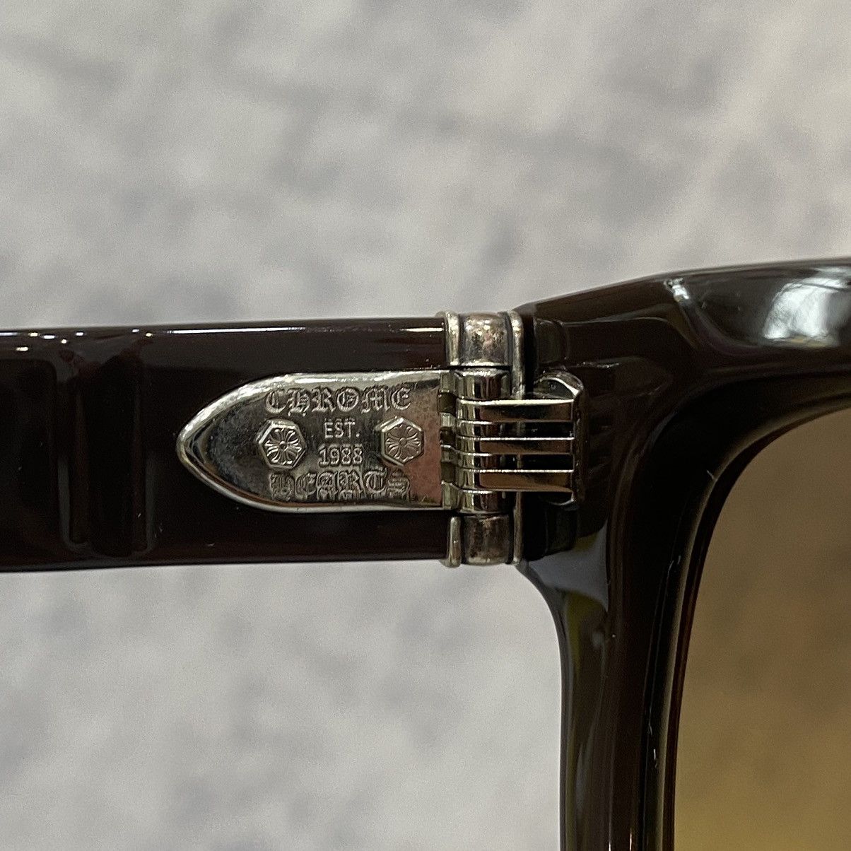 Chrome Hearts CHROME HEARTS DICK FITZENER CLASSIC BROWN Size ONE SIZE - 7 Thumbnail