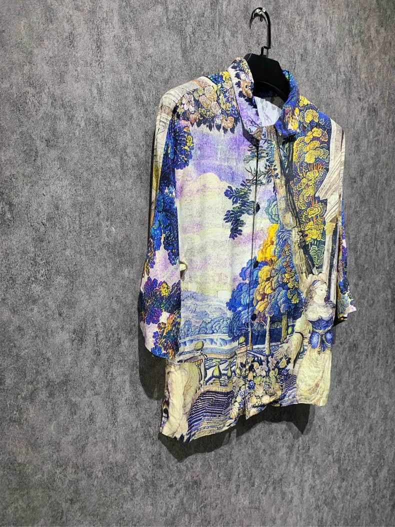 Louis Vuitton Louis Vuitton Silk Shirt Size US XS / EU 42 / 0 - 4 Thumbnail