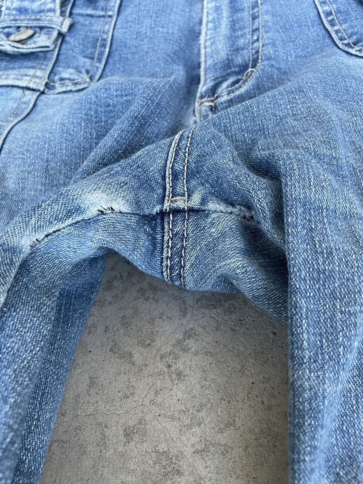 If Six Was Nine Japanese Brand Flare Jeans Size US 34 / EU 50 - 7 Thumbnail